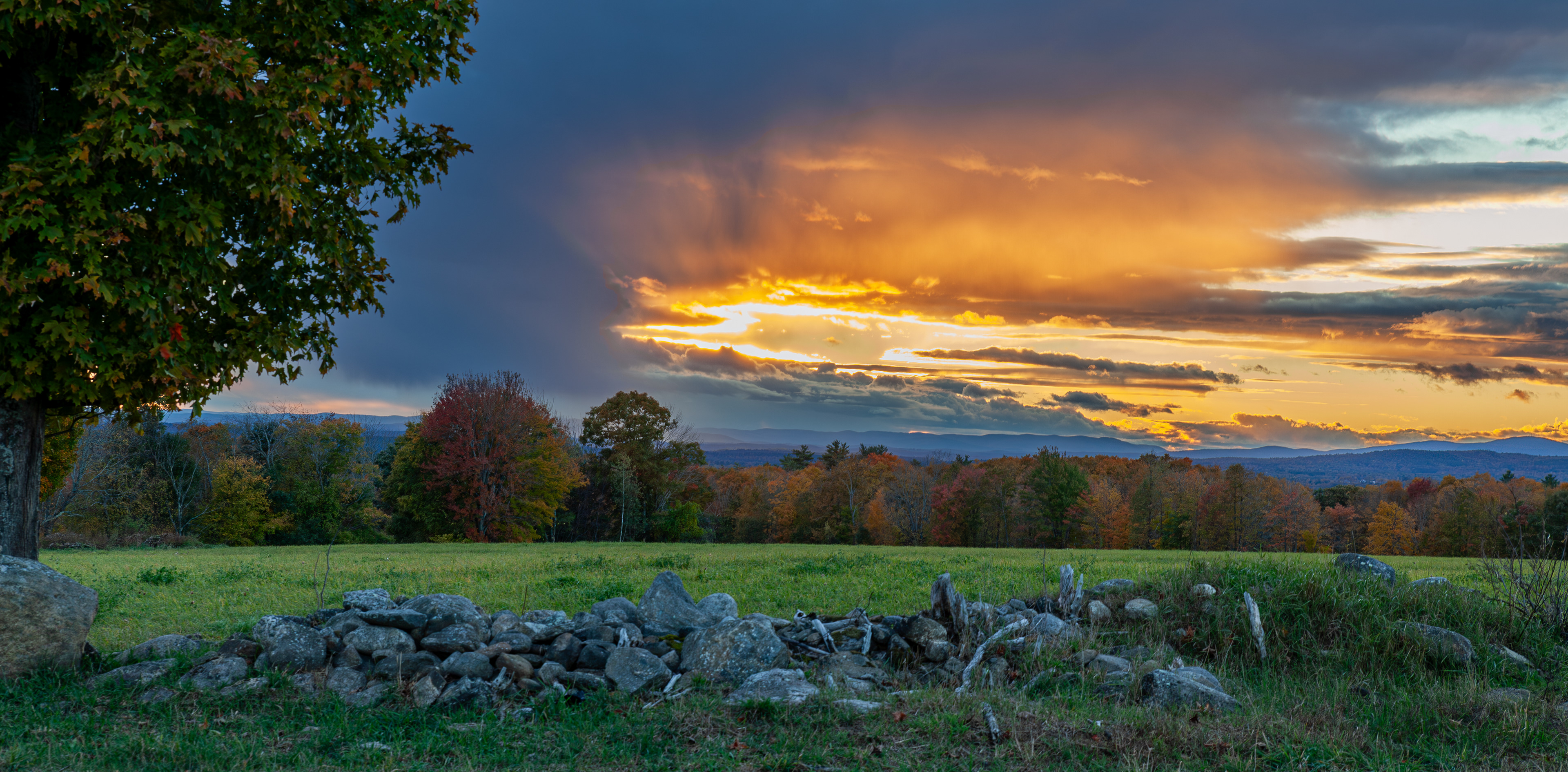 Sunset at Loudon Ridge Road - October 15, 2024