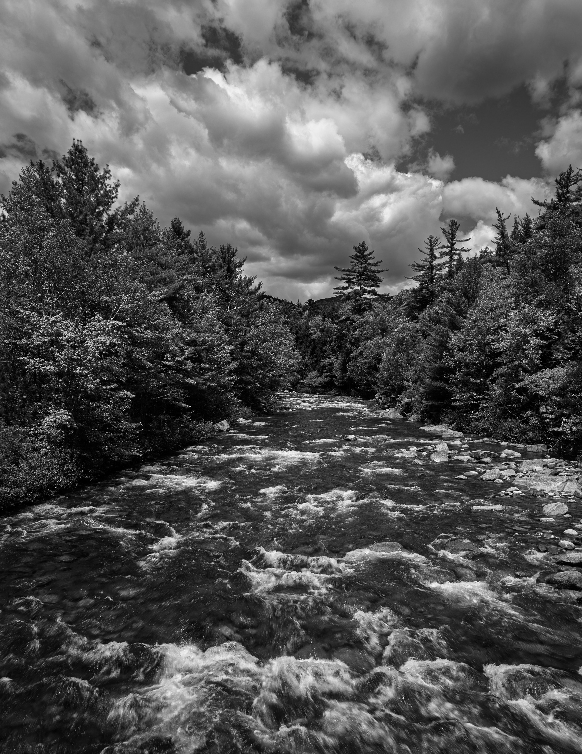 Swift River from Albany Covered Bridge No3