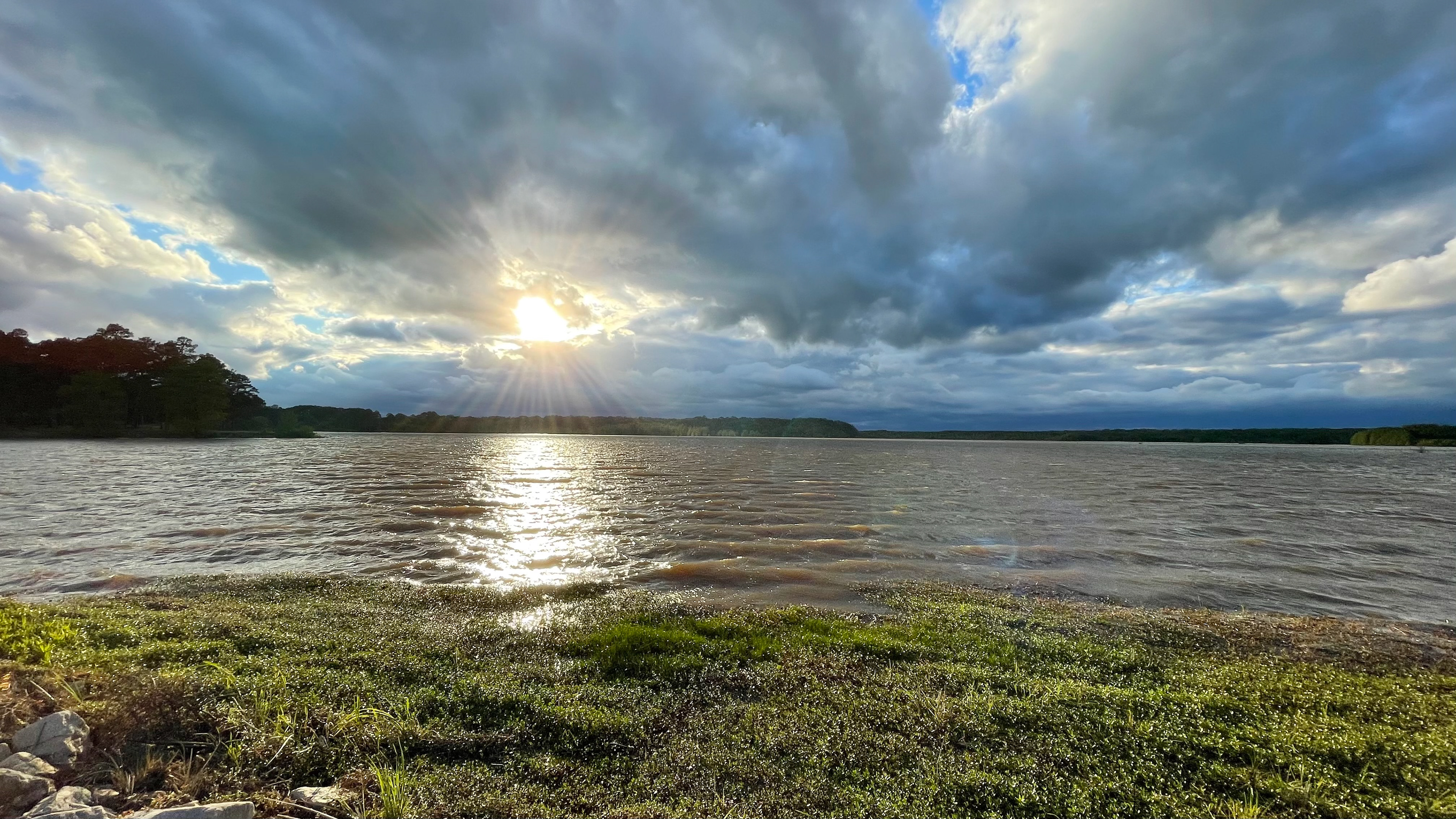 Bluff Lake sunset: Noxubee Refuge, Ms