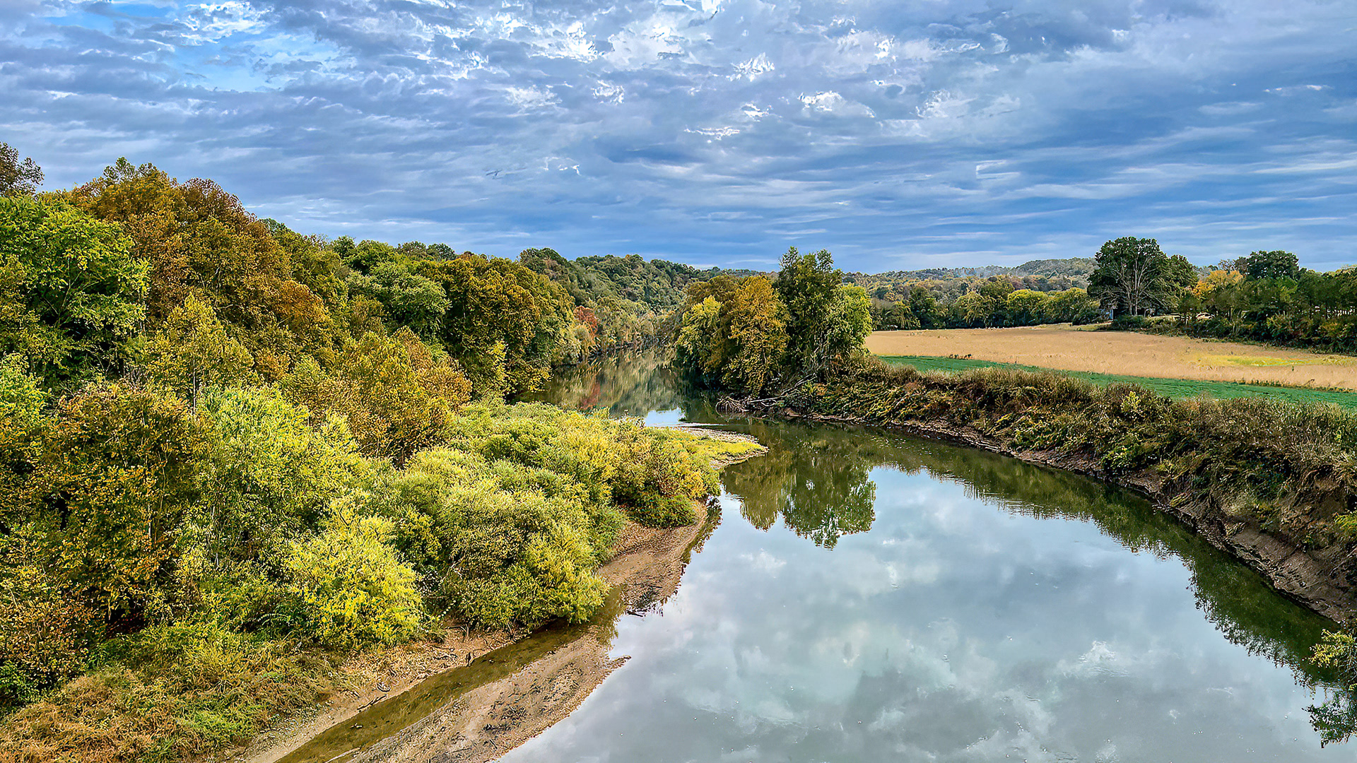Duck River, Natchez Trace, Tn: Oct. 16,2022