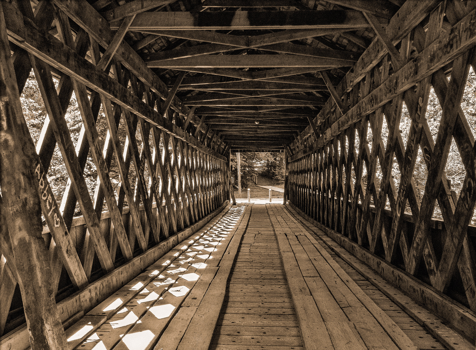 Covered Bridge: Atlanta, Ga