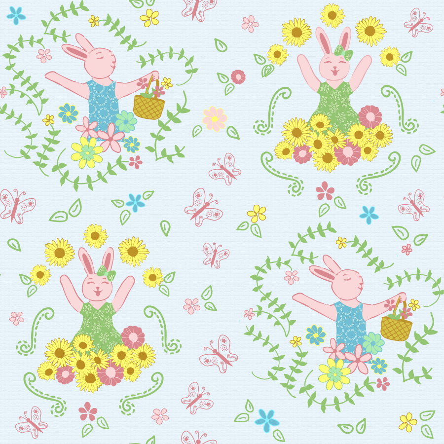 Bunnies in Bloom