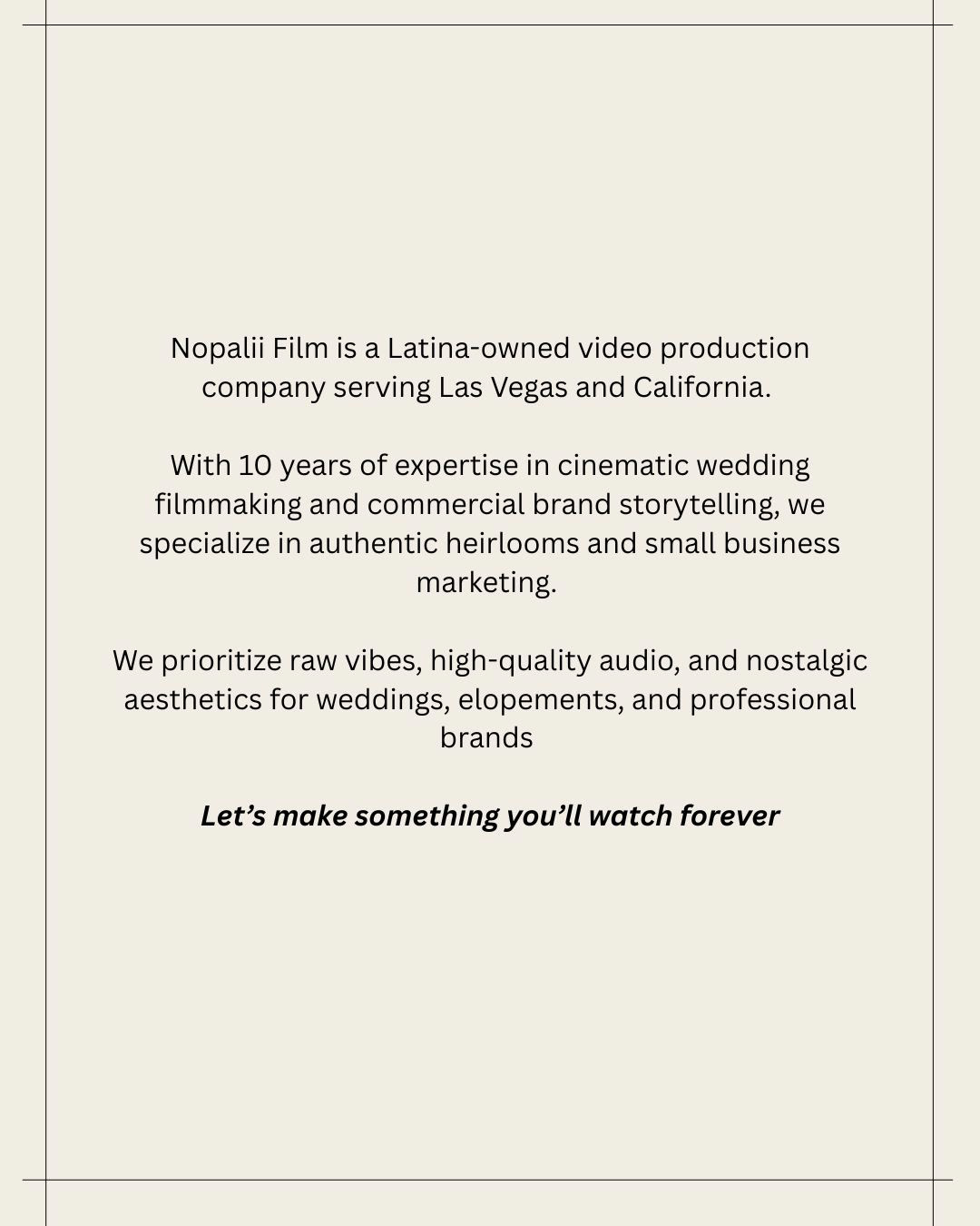 Inquire about availability and pricing for your wedding day! Nopalii Film specializes in luxury, true-to-life wedding videography in Sacramento and beyond