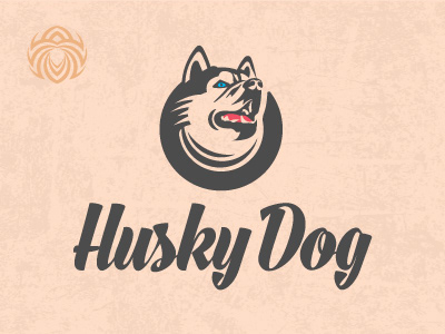 Husky Dog logo