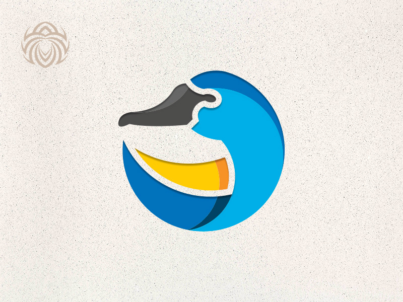 Bird Swan Logo Brand 1