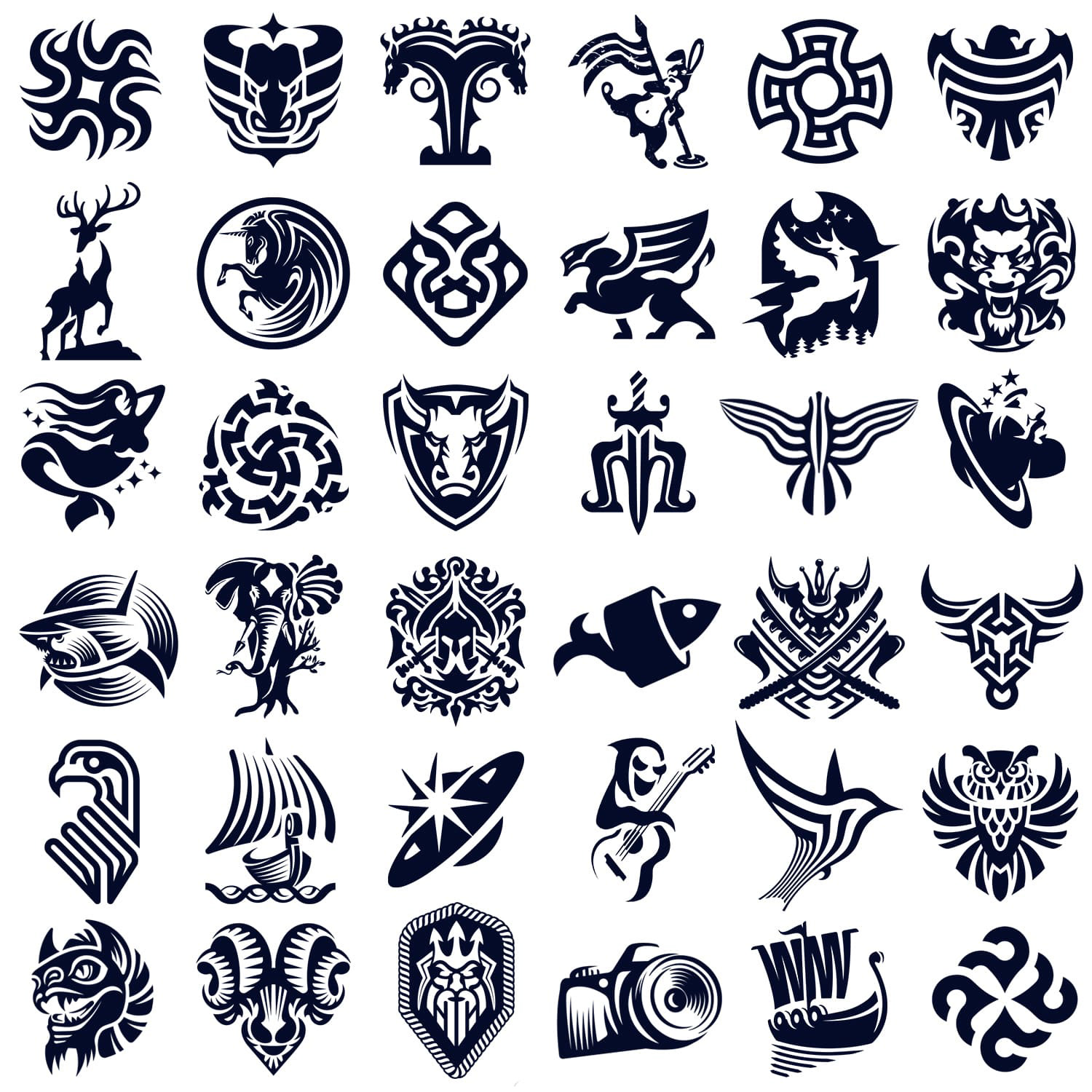 Logo set-2-by Dmitriy Dzendo