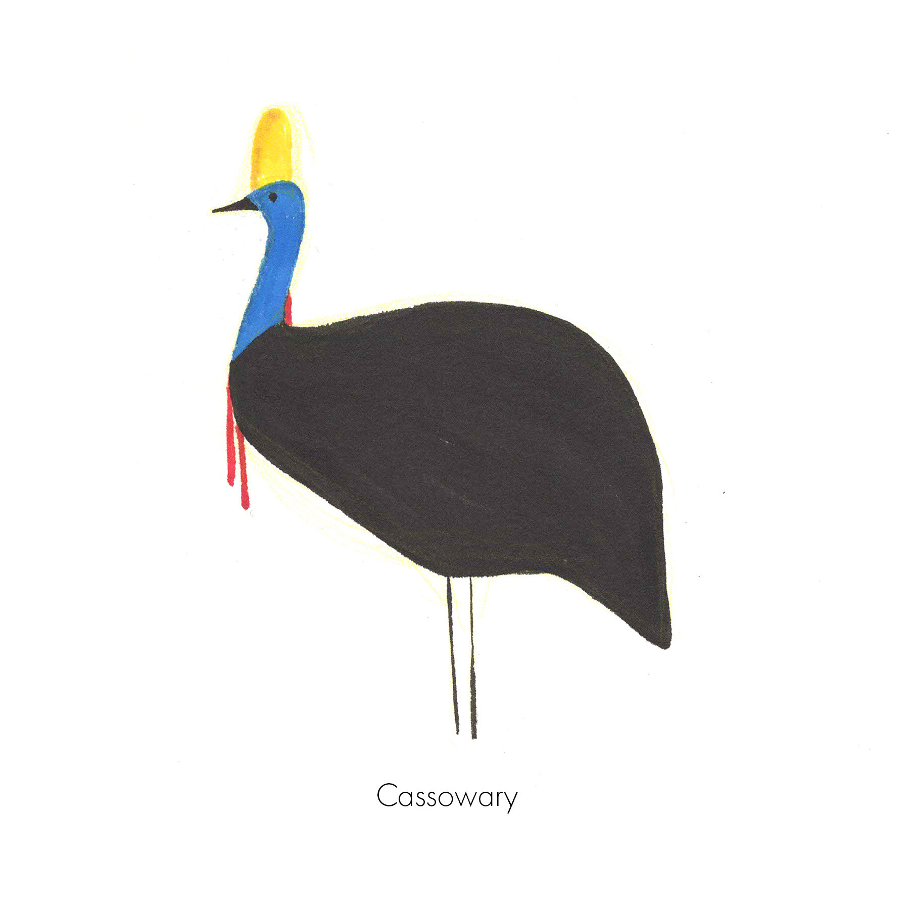 Birbfest, ink and pencils