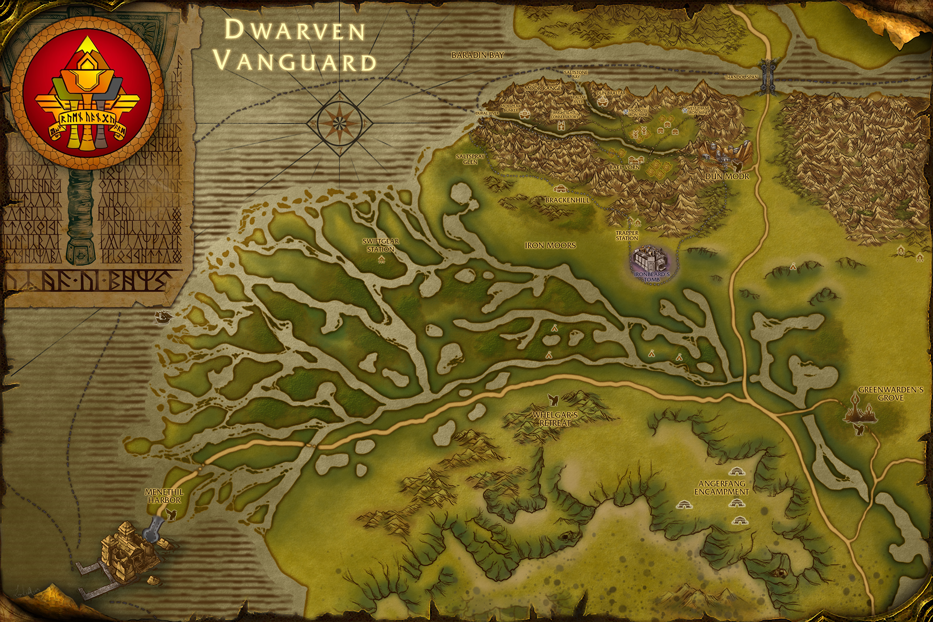 Dwarven Vanguard - Moon Guard