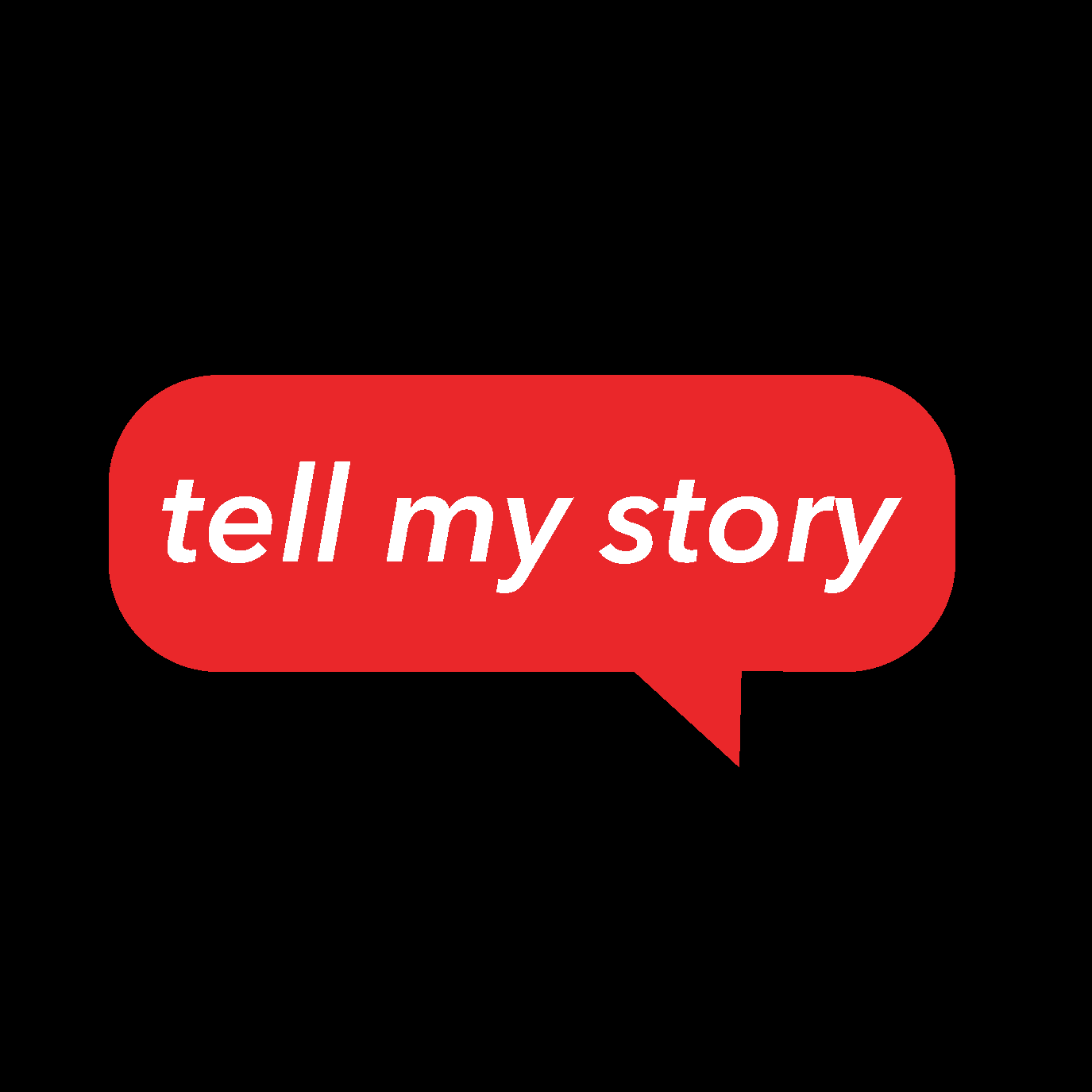 The campaign logo features a speech bubble—one of the most simple representations of communication. While much of the campaign is focused on writing, the use of the speech bubble is a reminder that this campaign isn’t really about publishing. Publishing is a tool for sharing information with many people, but at the end of the day what’s most important is that stories are shared, which humans have been doing since the beginning of time with speech.