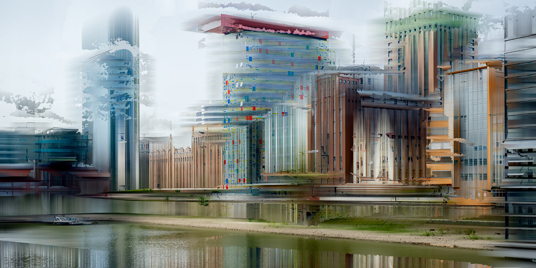 NICOLE HOLZ FOTOGRAFIE | Abstrakte Fotokunst | Köln und Düsseldorf  Von der Fotografie zur Abstraktion | Die konkurrierenden Städte am Rhein Köln und Düsseldorf als urbane Landschaften zeitgenössisch interpretiert. Eine moderne Übersetzung des Kölner Doms und des Düsseldorfer Medienhafens in abstrakte Fotokunst. 