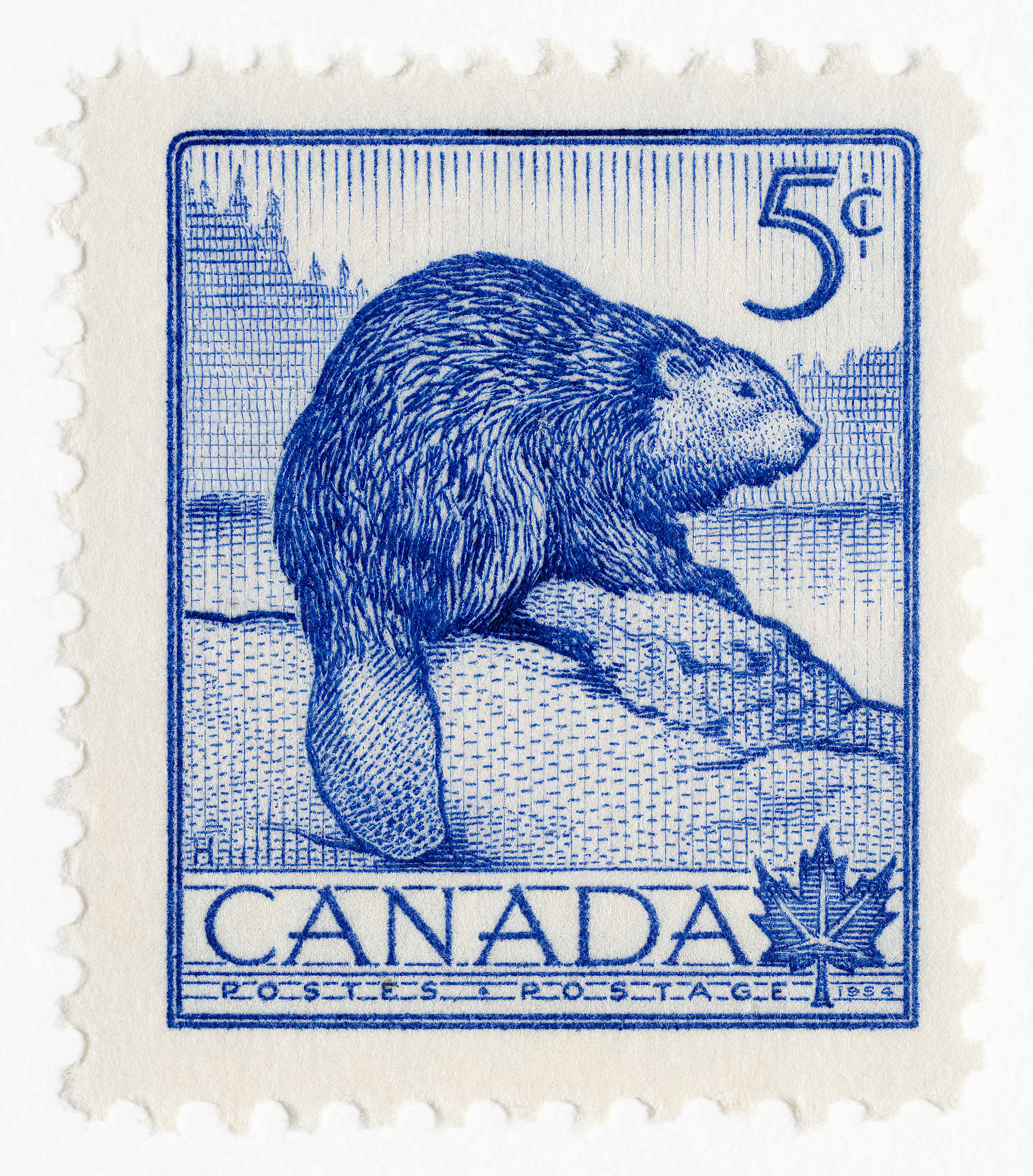 Beaver Stamp
