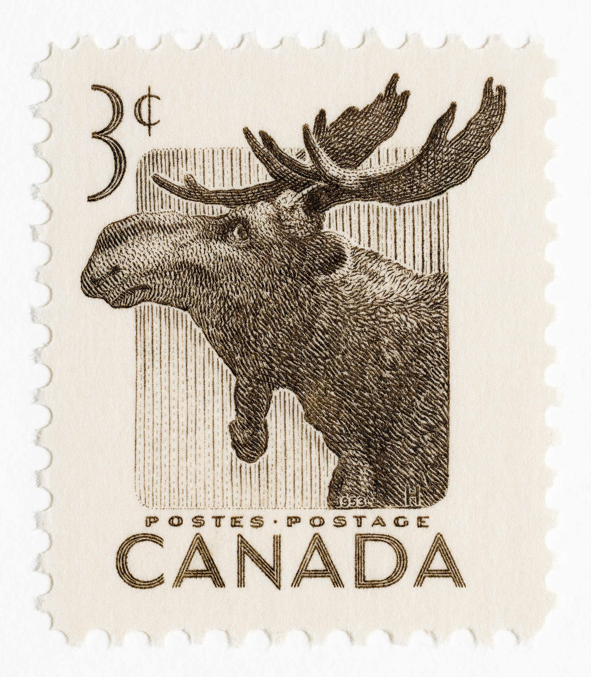 Moose Stamp