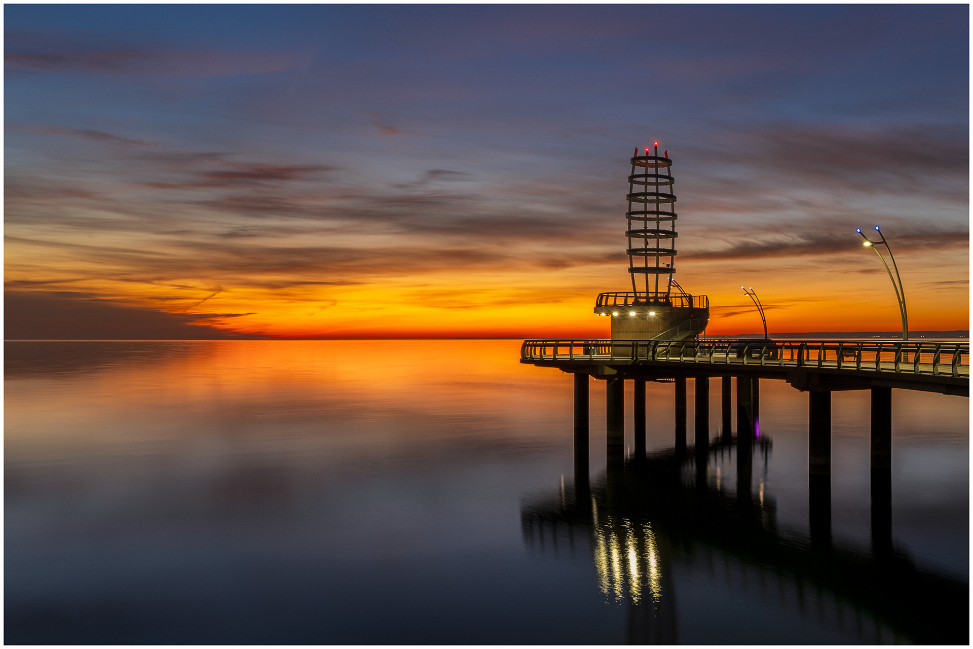 Sunrise @ Brant St. Pier - Burlington