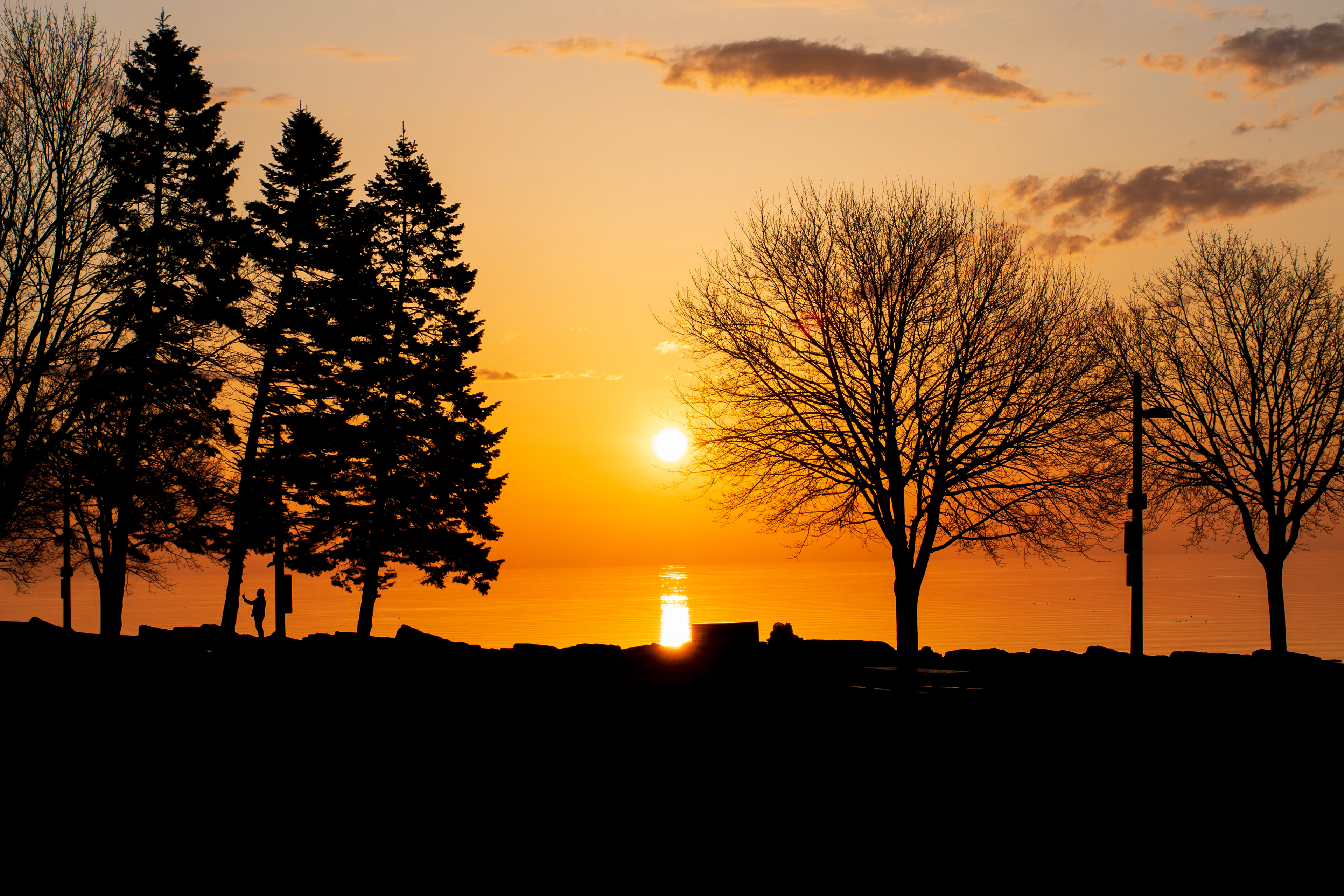 Sunrise Brant Street Pier - Burlington