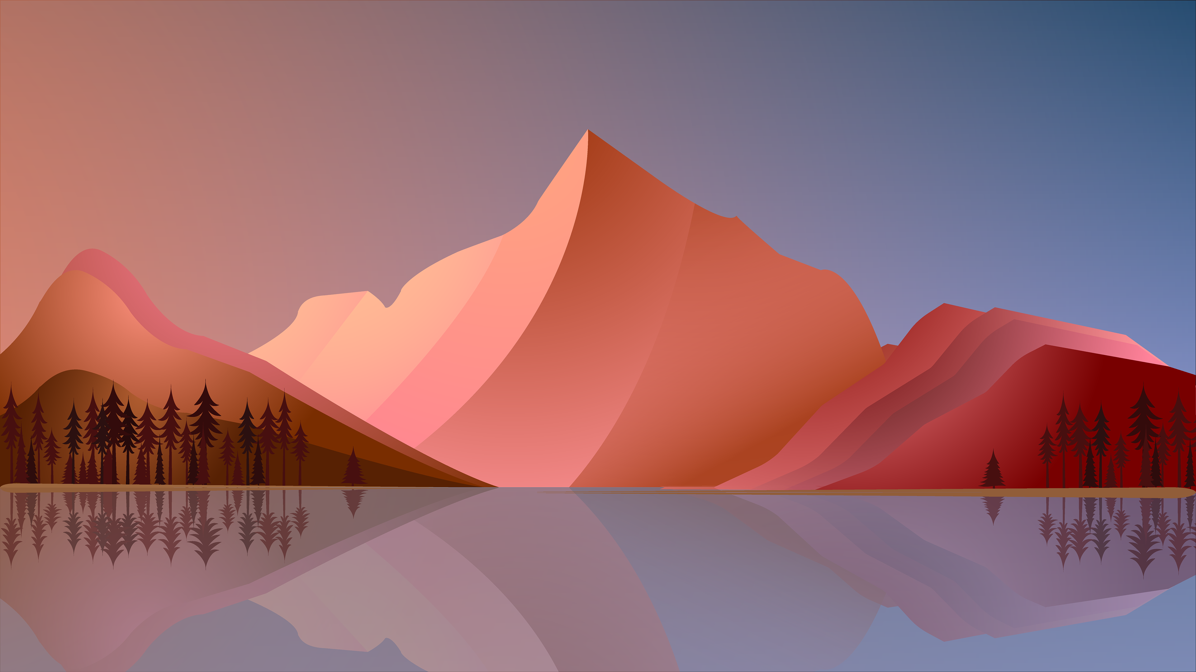 Paysage vectoriel - 1