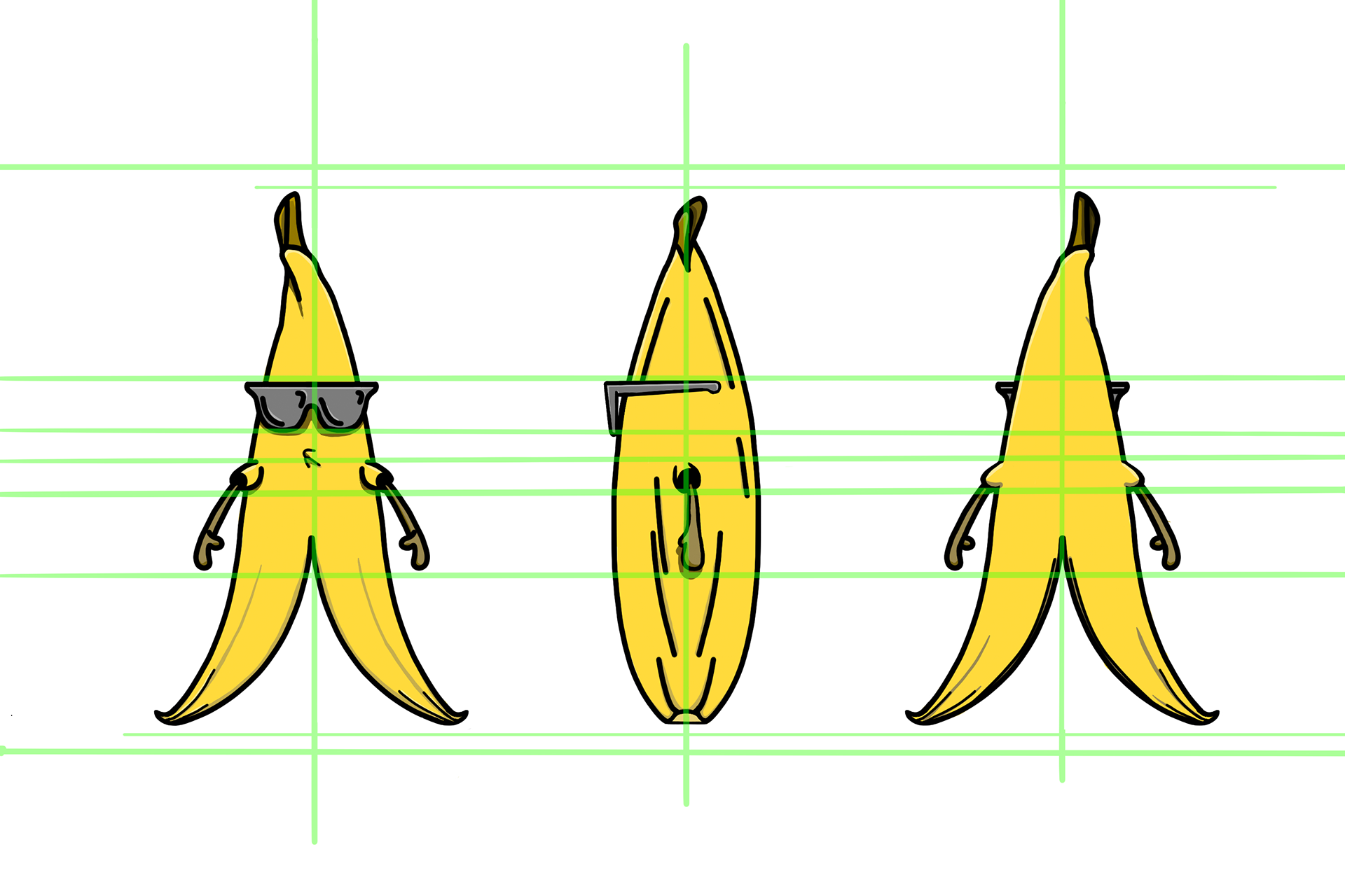 Layout du personnage