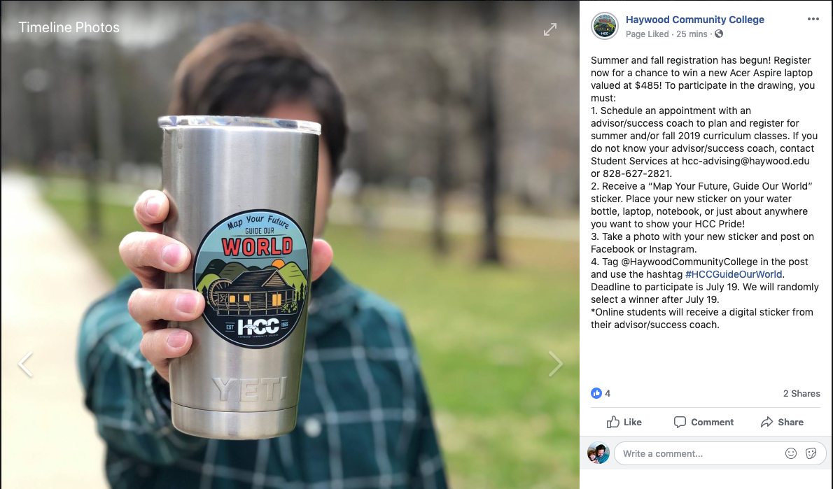 Social Media Campaign.