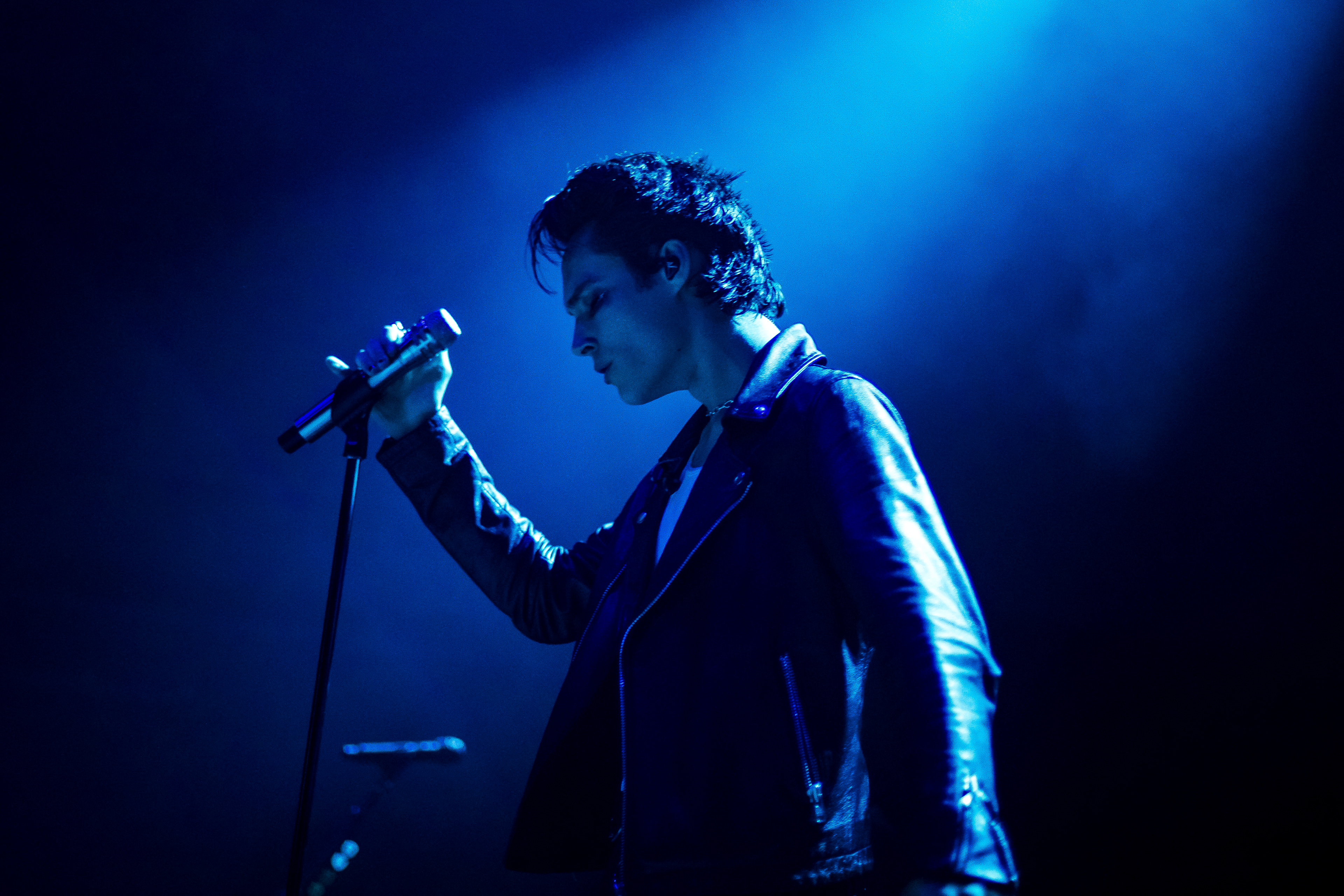 Cameron Boyer of Weathers at the 9:30 Club on May 7, 2023