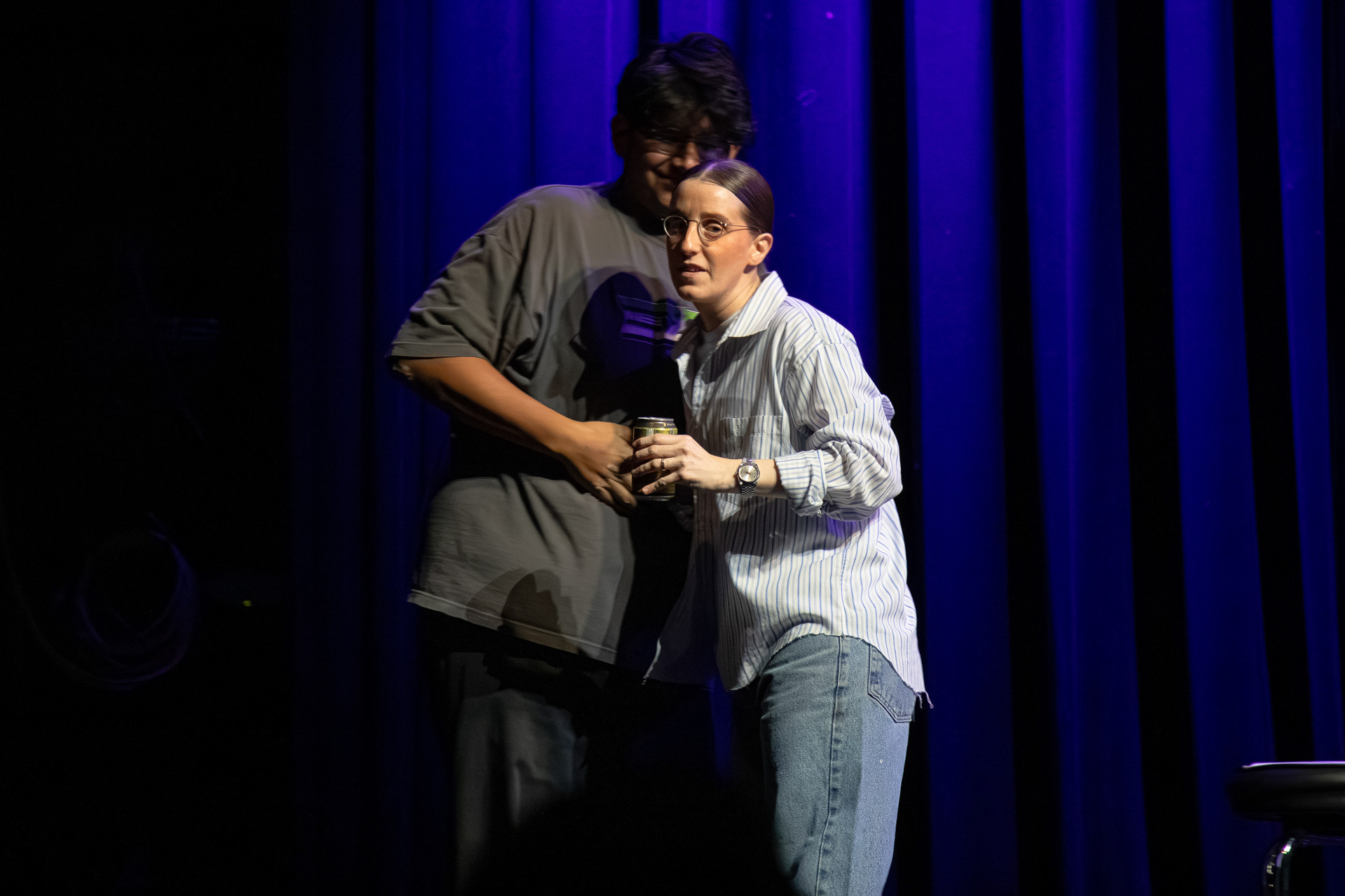 Robby Hoffman with opener Daniel Luna