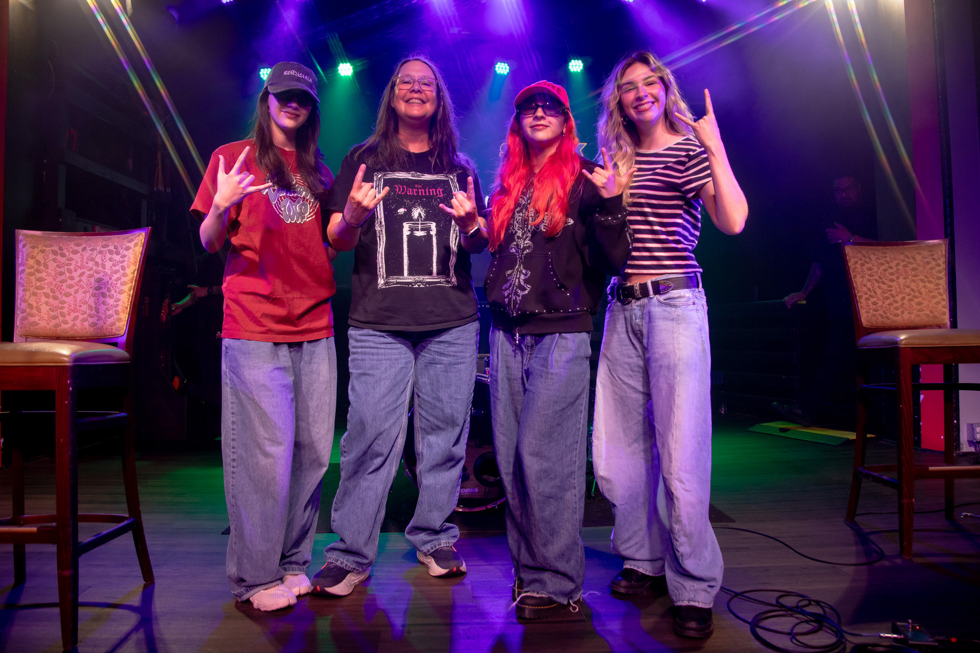 The Warning with 98 Rock's Amelia
