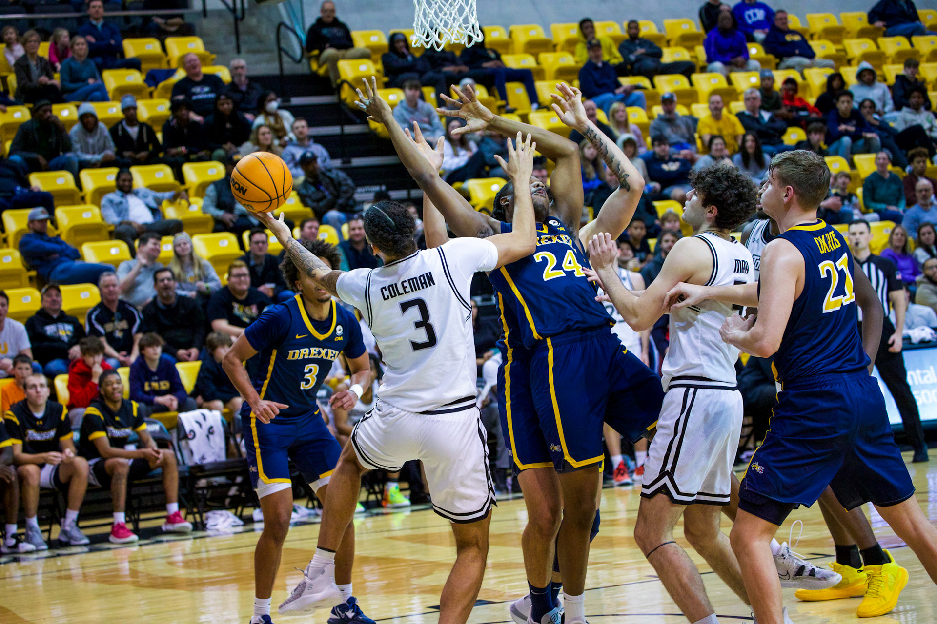 Towson Men's Basketball vs. Drexel on January 5, 2023