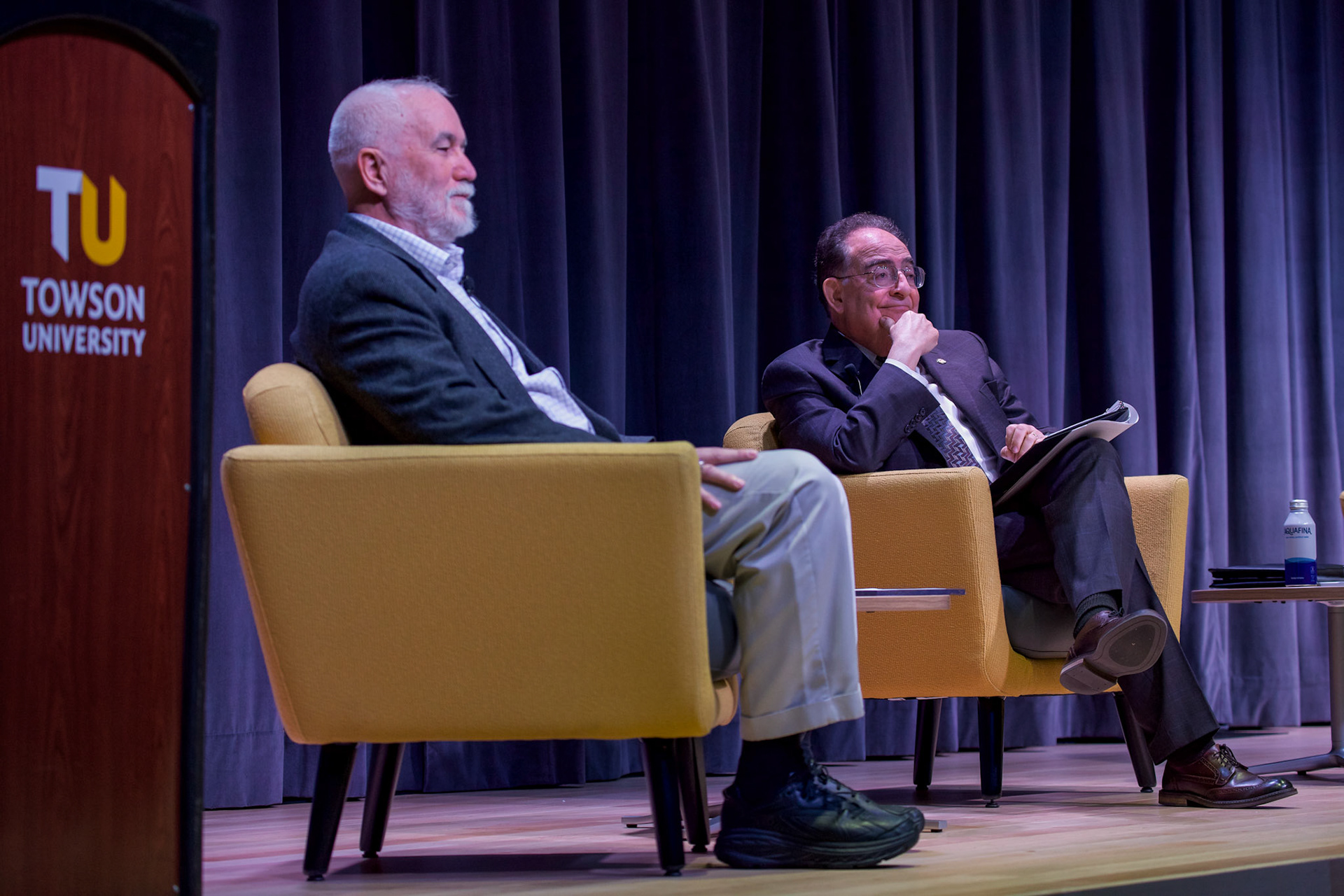 University of Maryland System Chancellor Jay Perman, and Hugh Breslin