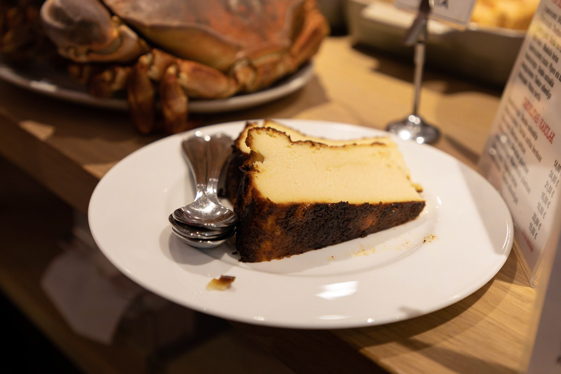 La Viña Cheesecake, the world-famous cheesecake