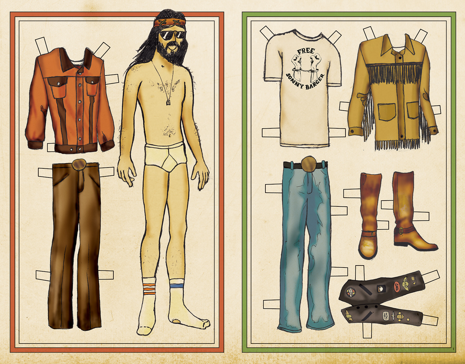 PAPER DOLLS FEATURED IN DICE MAGAZINE ISSUE 29