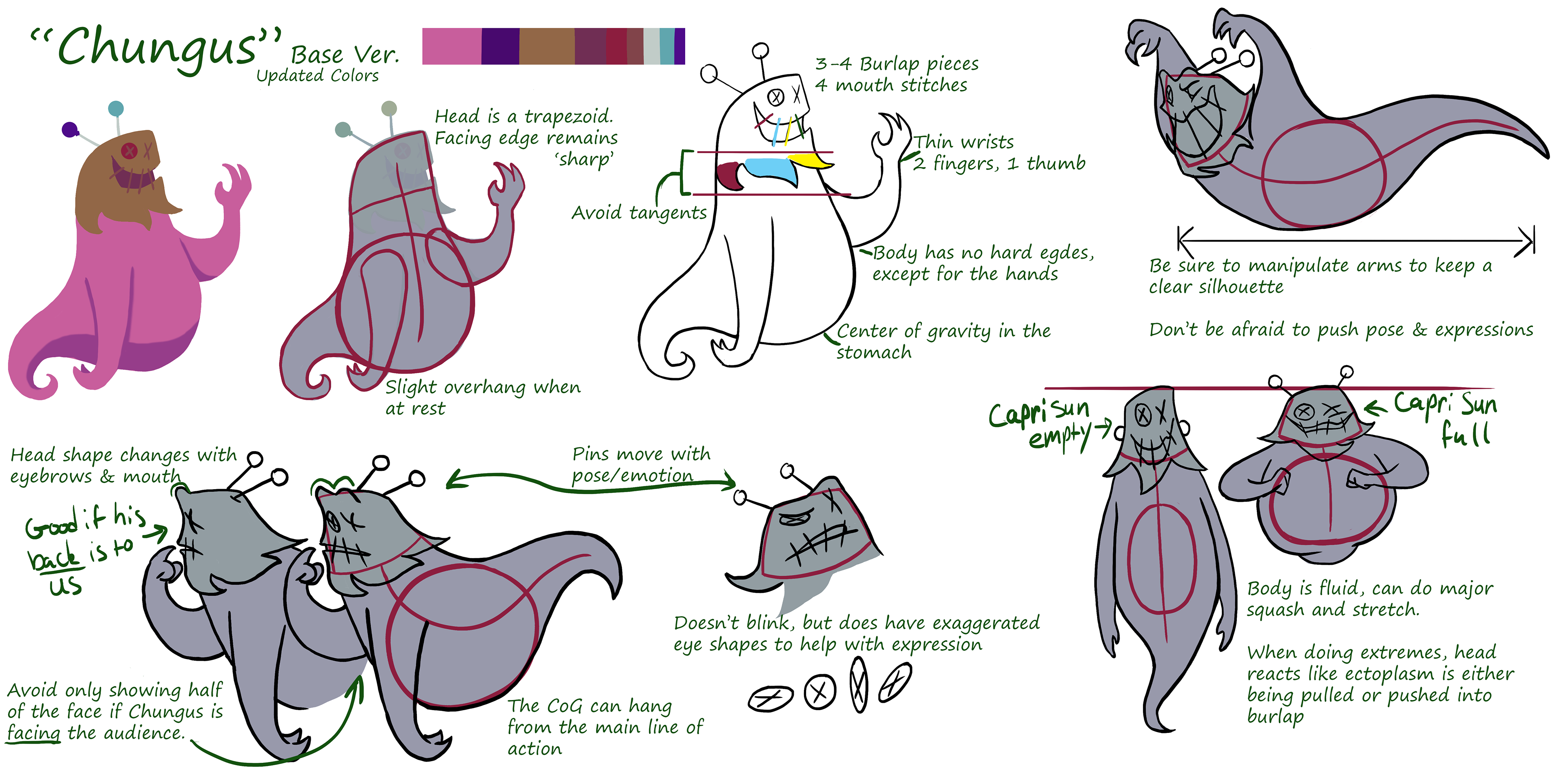 "Delivery" Ghost Character Sheet