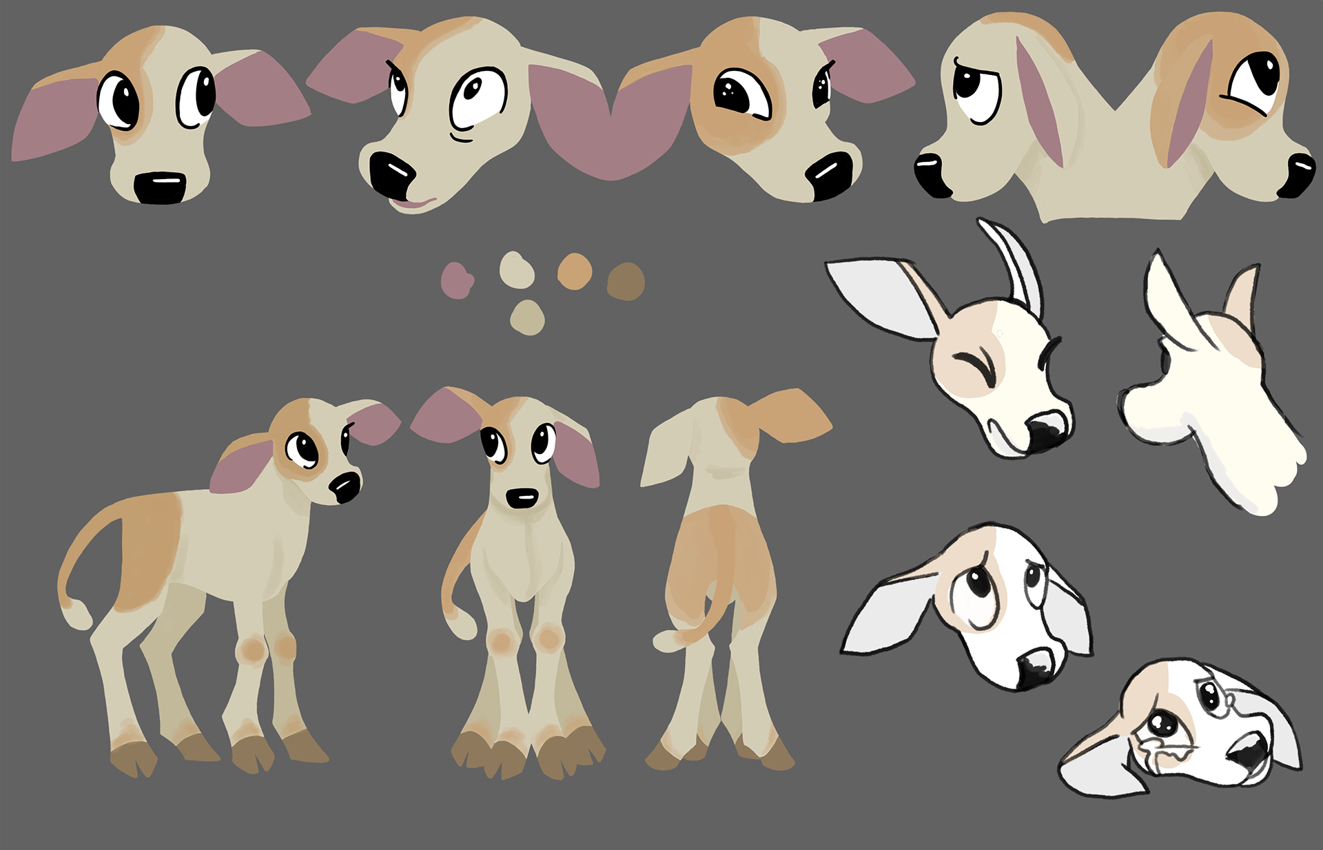 Positive Parenting Fables Baby Cow Coloration
