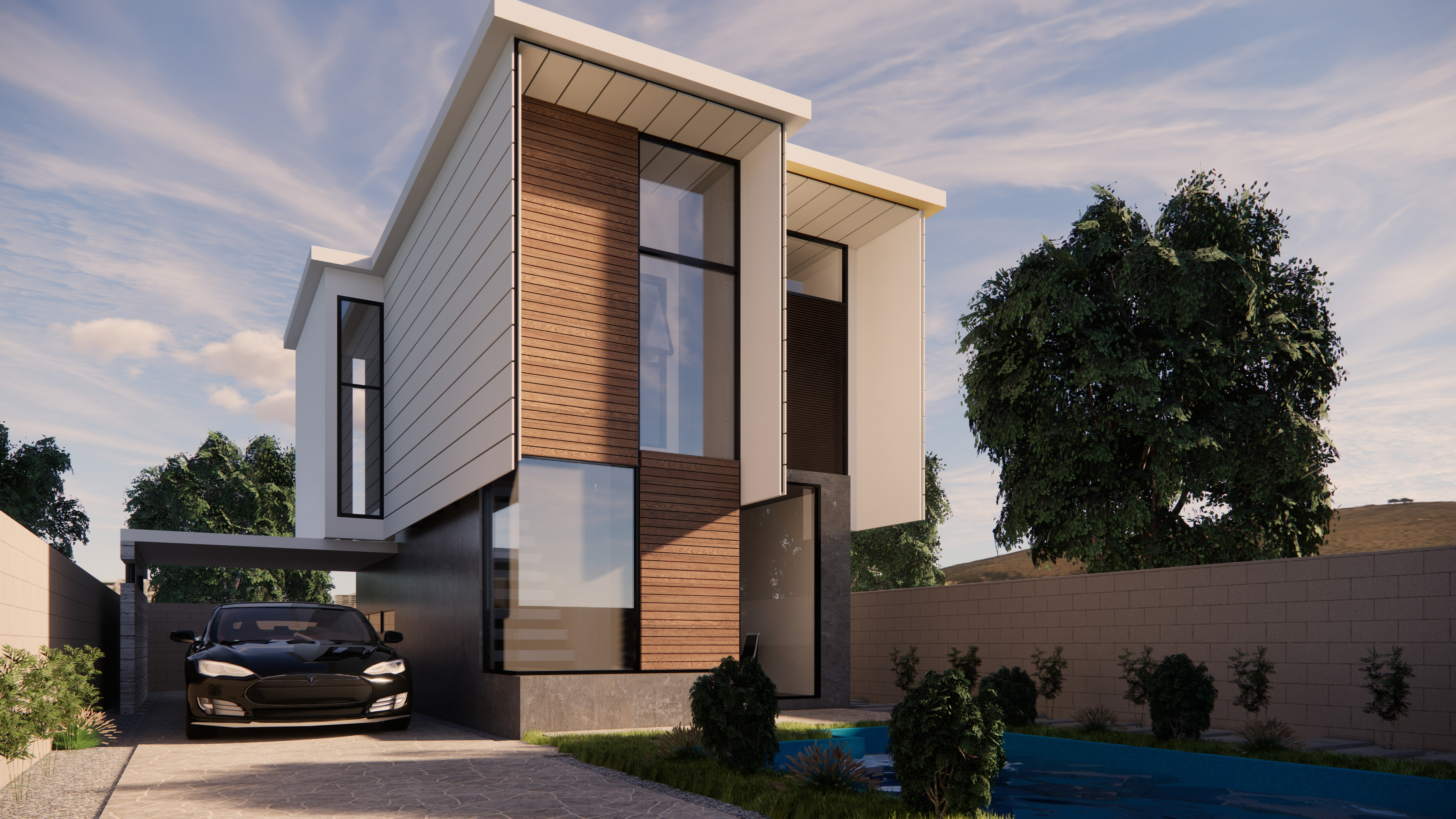 منار كريزم- المشروع النصفي