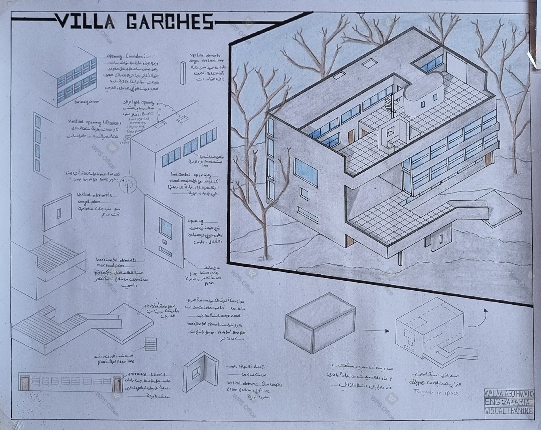 ولاء أبو هويدي - تدريب بصري- المشروع النهائي