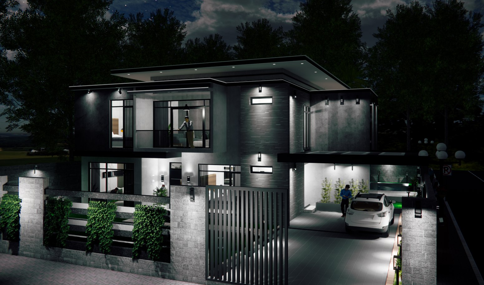 أسيل الجمالي-  الحاسوب في العمارة- المشروع النهائي