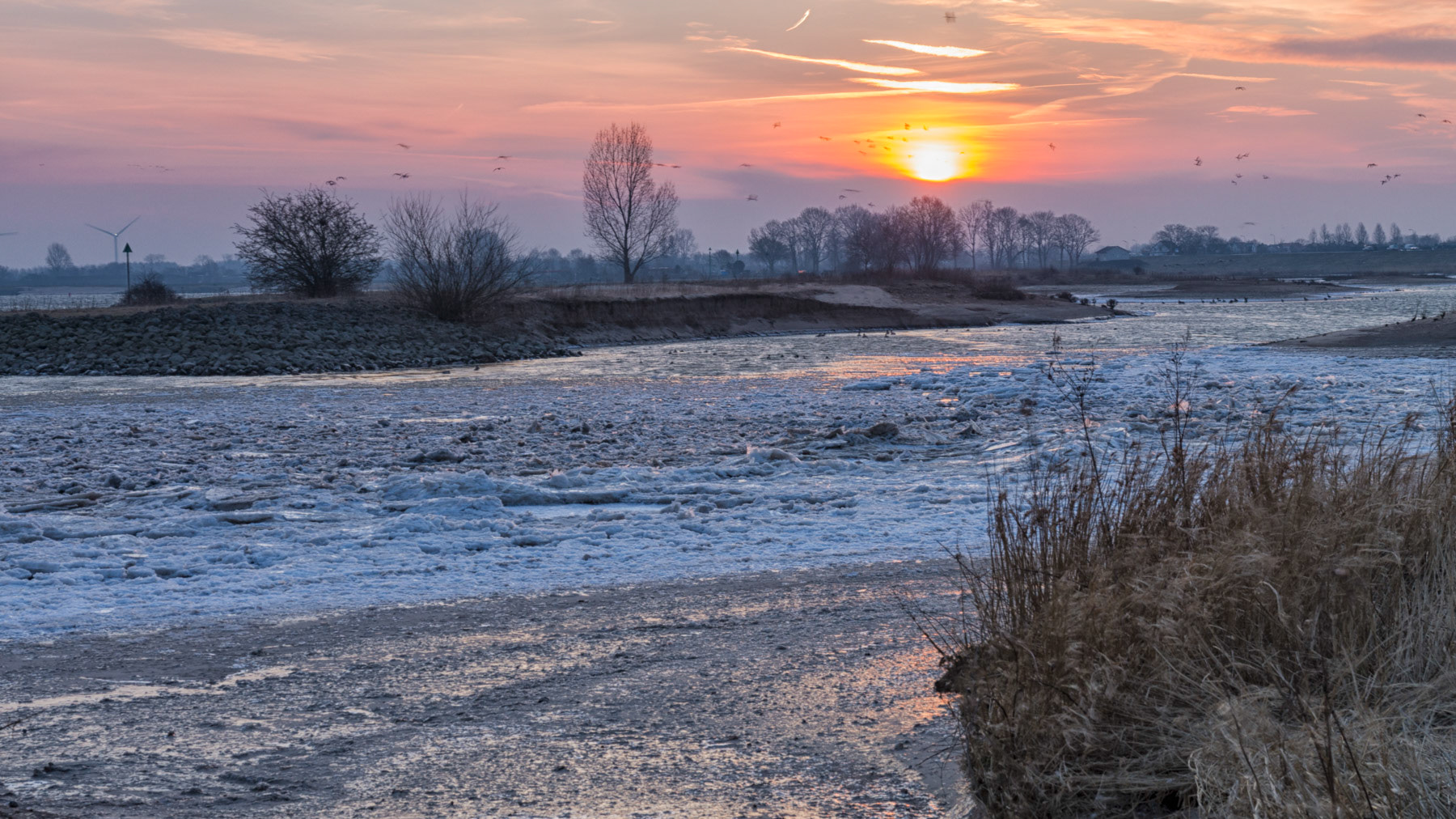 Zonsopkomst winter 2018
