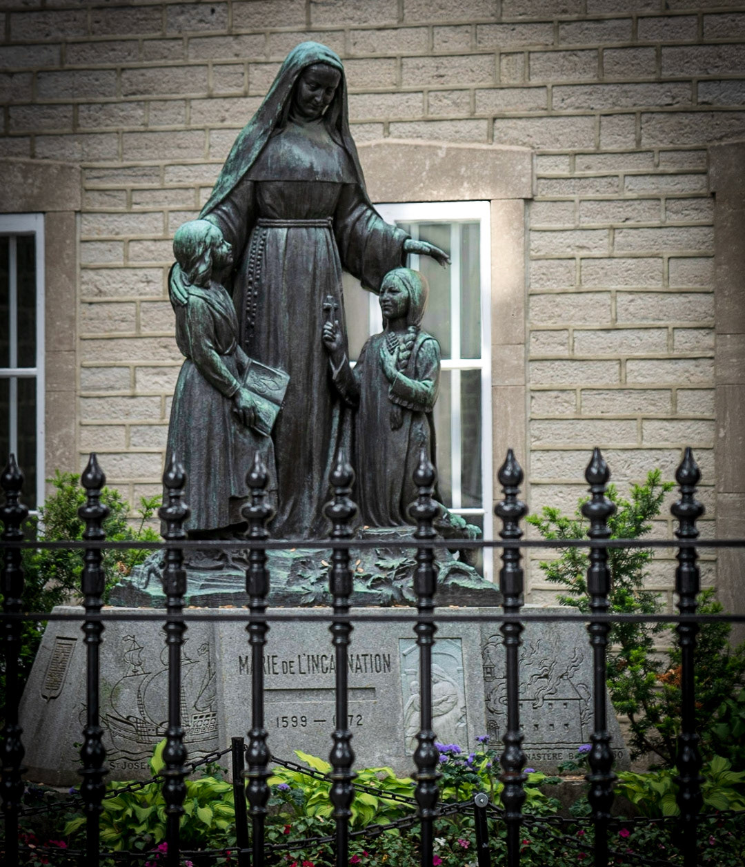 Ursuline nuns founded the colony’s first school and educated generations of young women there.