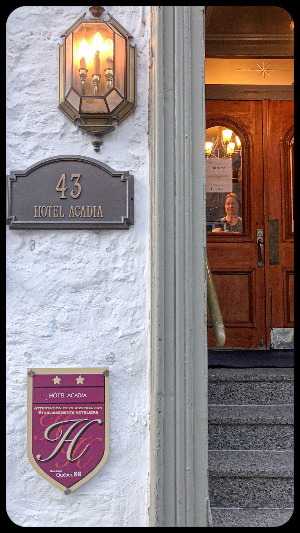 Our Hotel in Old Quebec