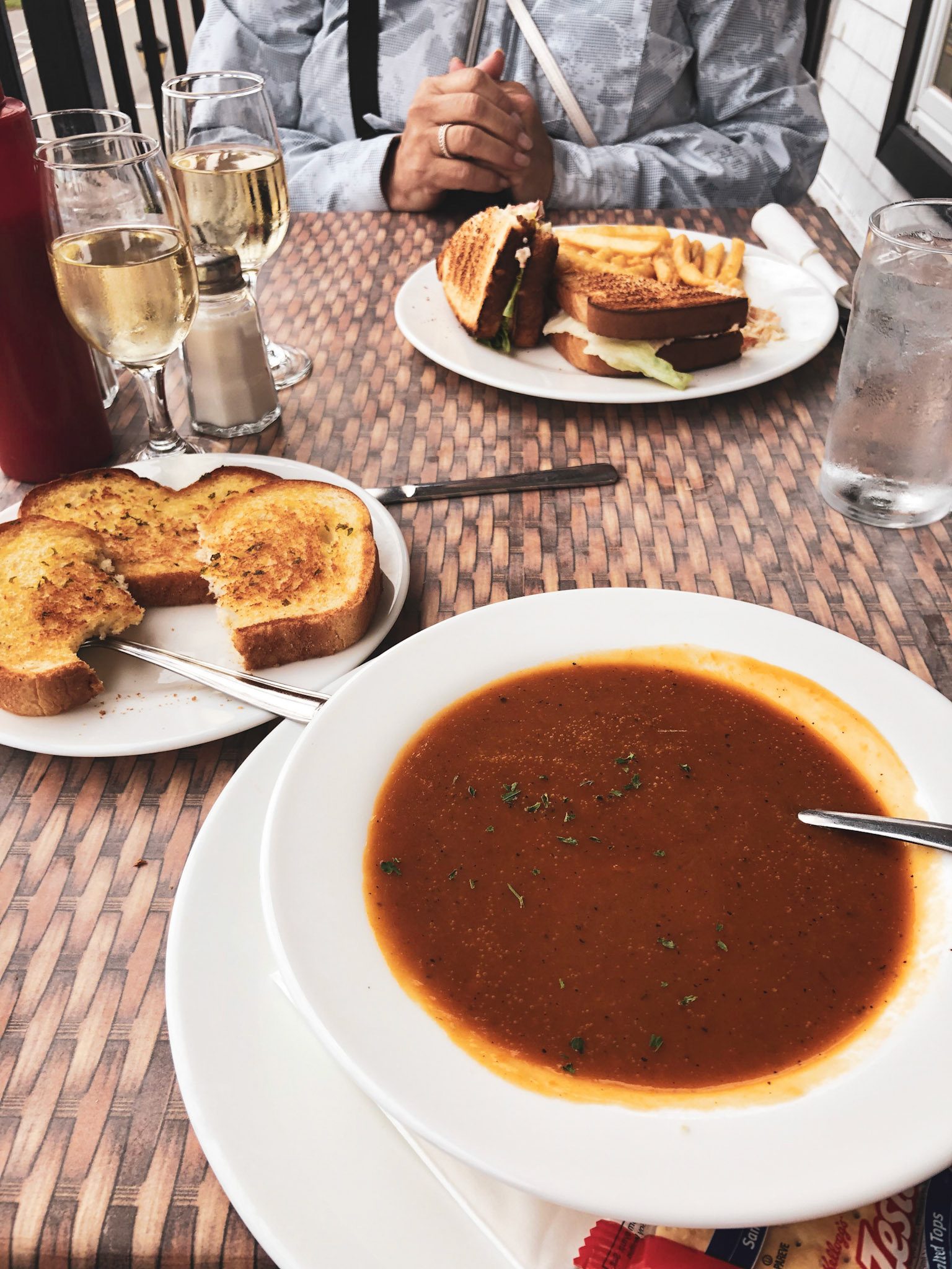 Lobster Bisque & Loster sandwich