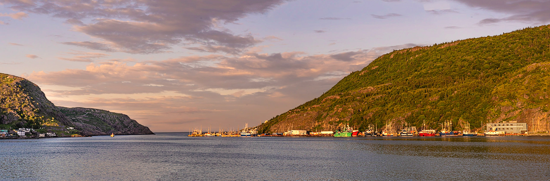 St. John's Harbour at Sunset