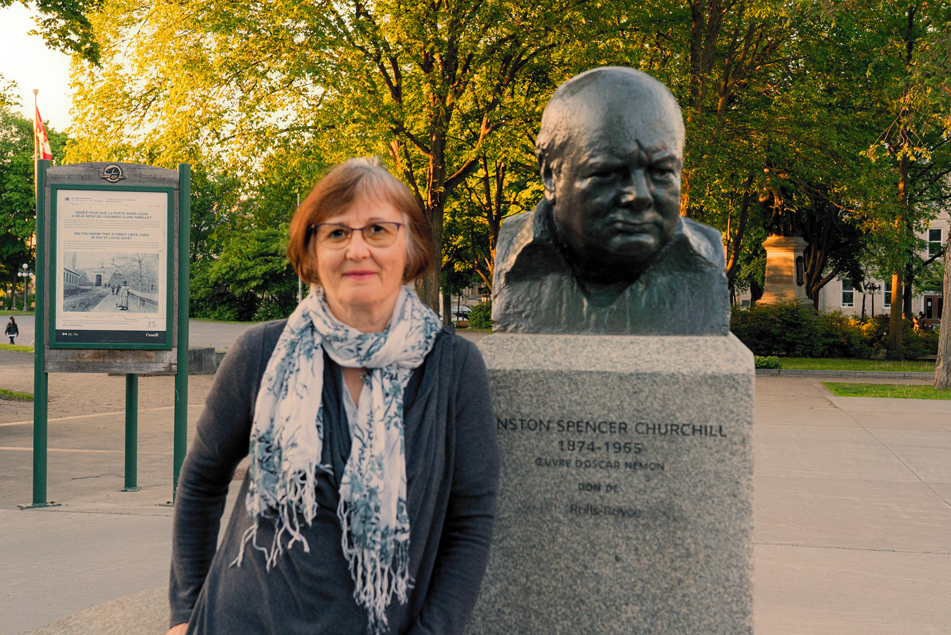 Churchill Statue