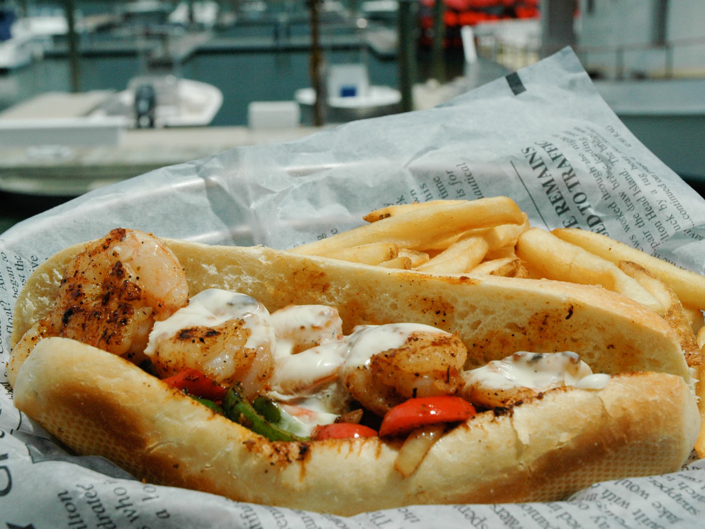 Philly Shrimp & Cheese