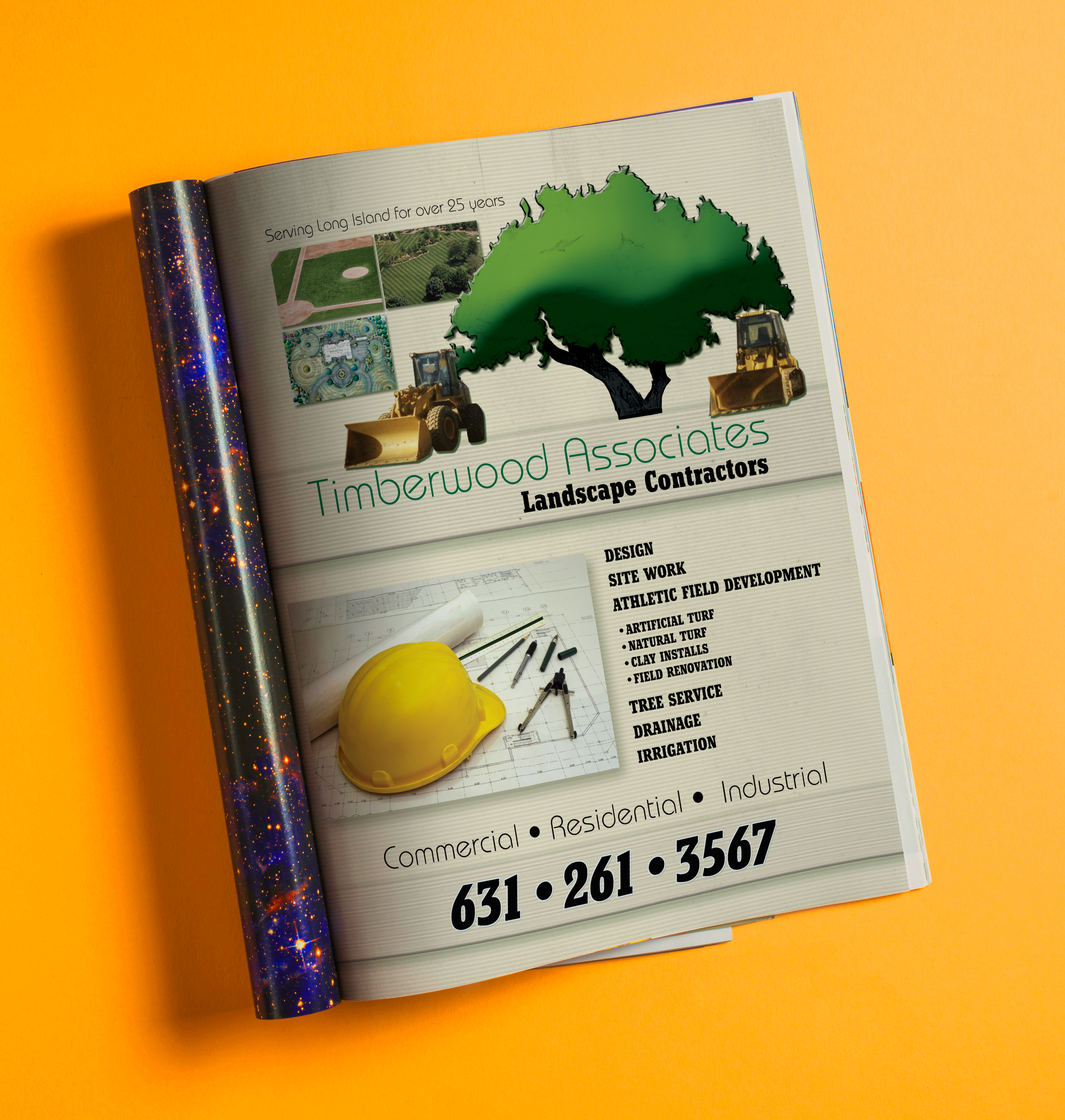 Magazine Ad for Timberwood