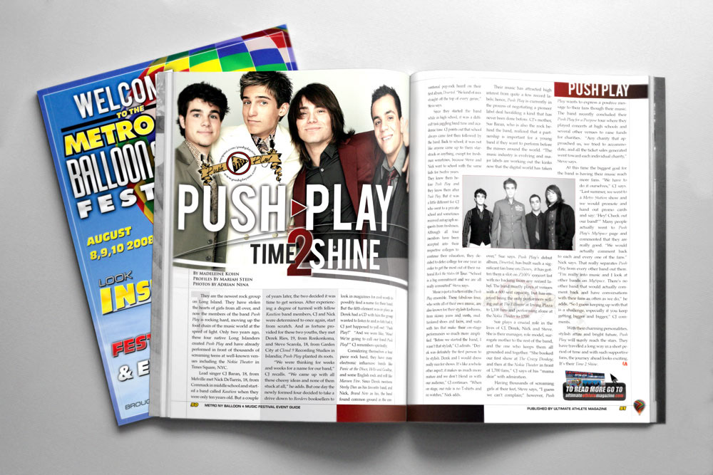 Metro NY Balloon & Music Festival - Push 2 Play Spread