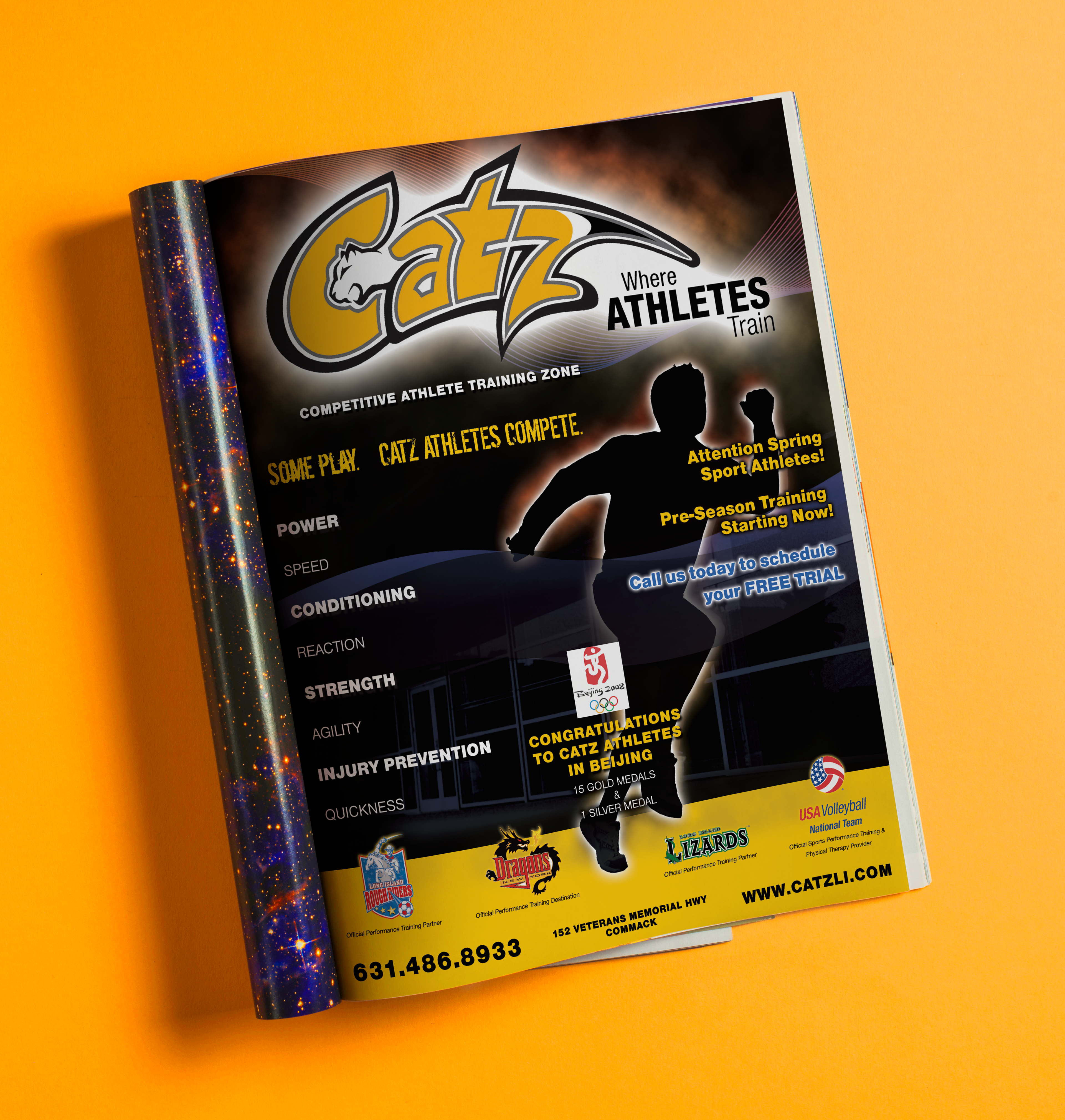 Magazine Ad for Catz Training