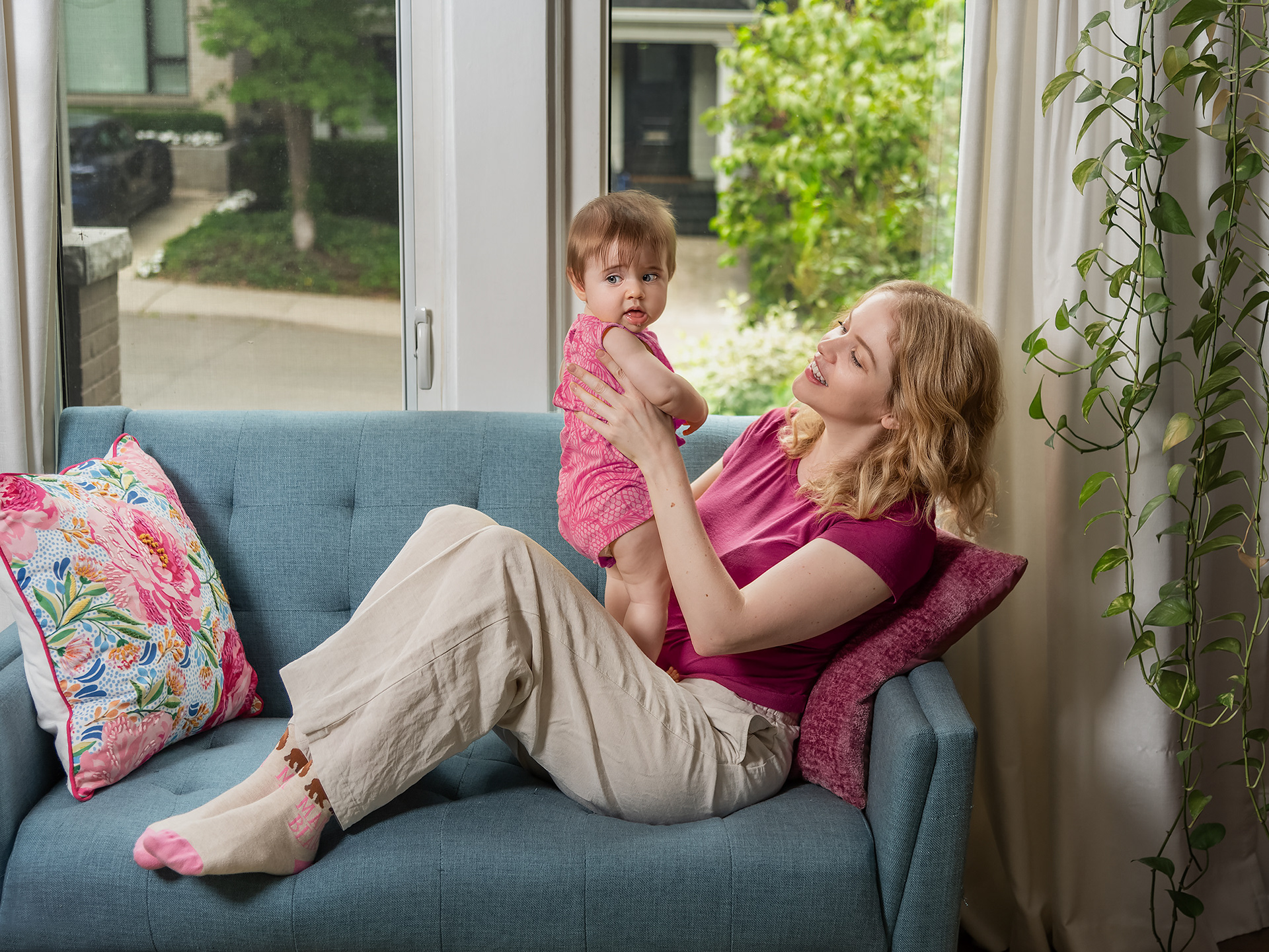 Mother and Daughter Documentary Portrait
