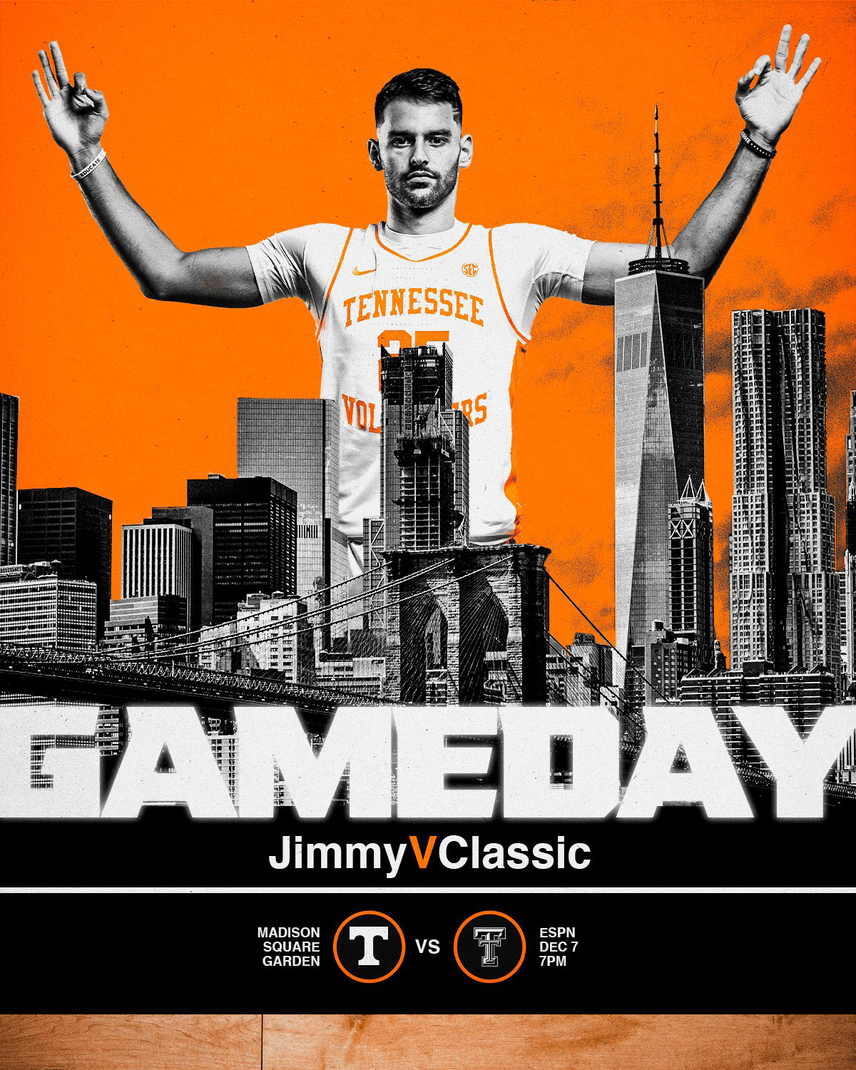 Jimmy V Classic game announcement graphic