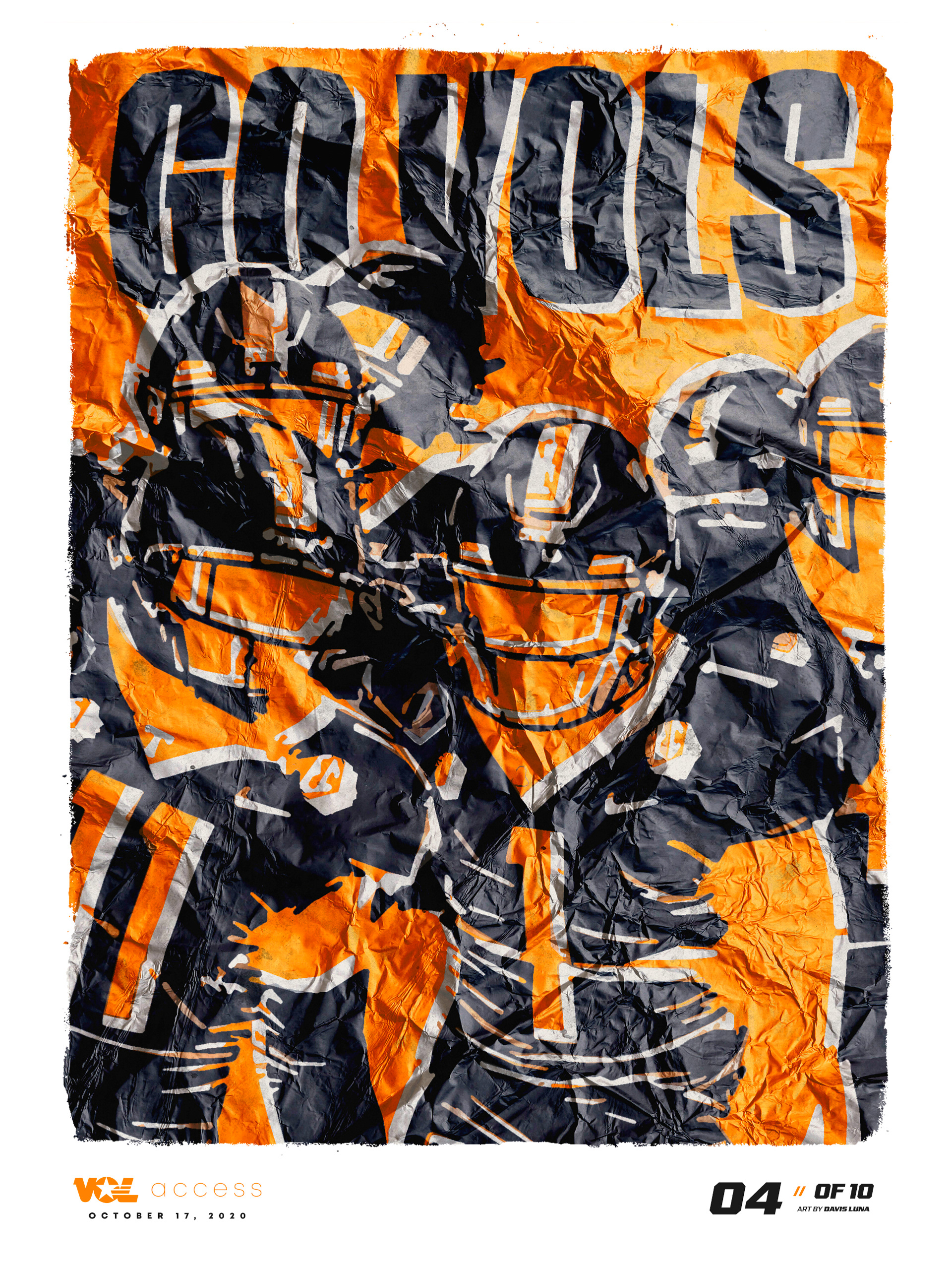 2021 Football game poster