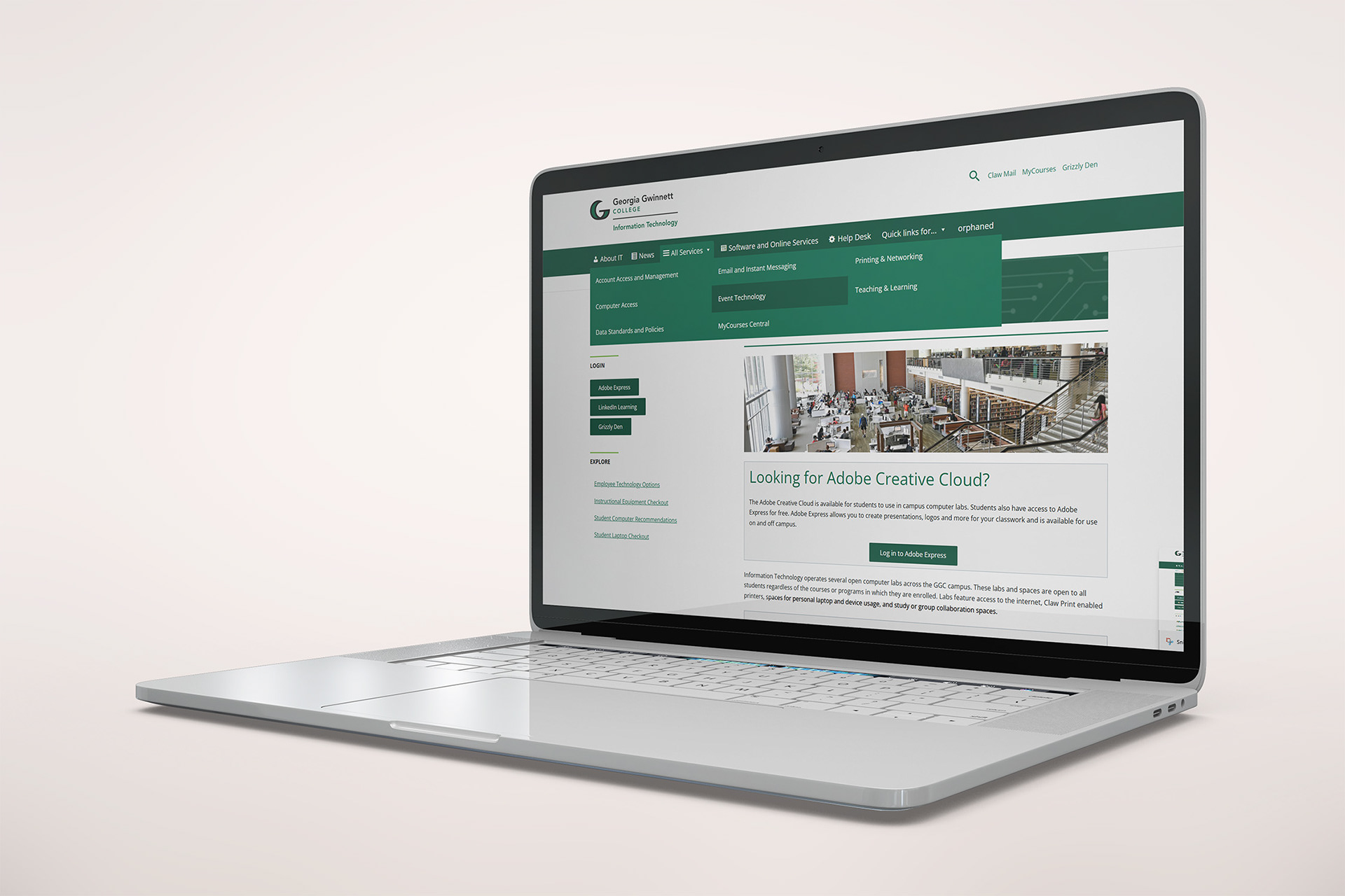 A development sample of the main site that was never approved.