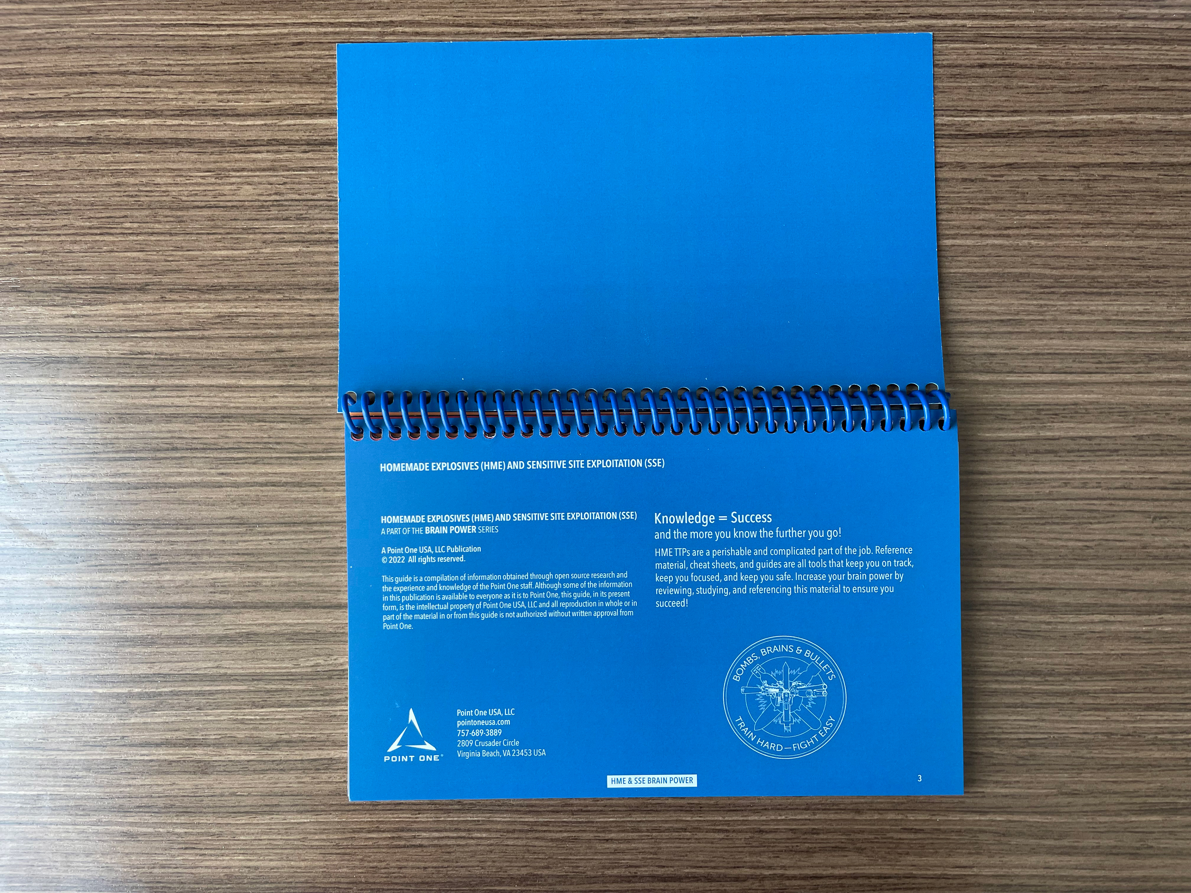 Homemade Explosives Reference Book, inside pages
