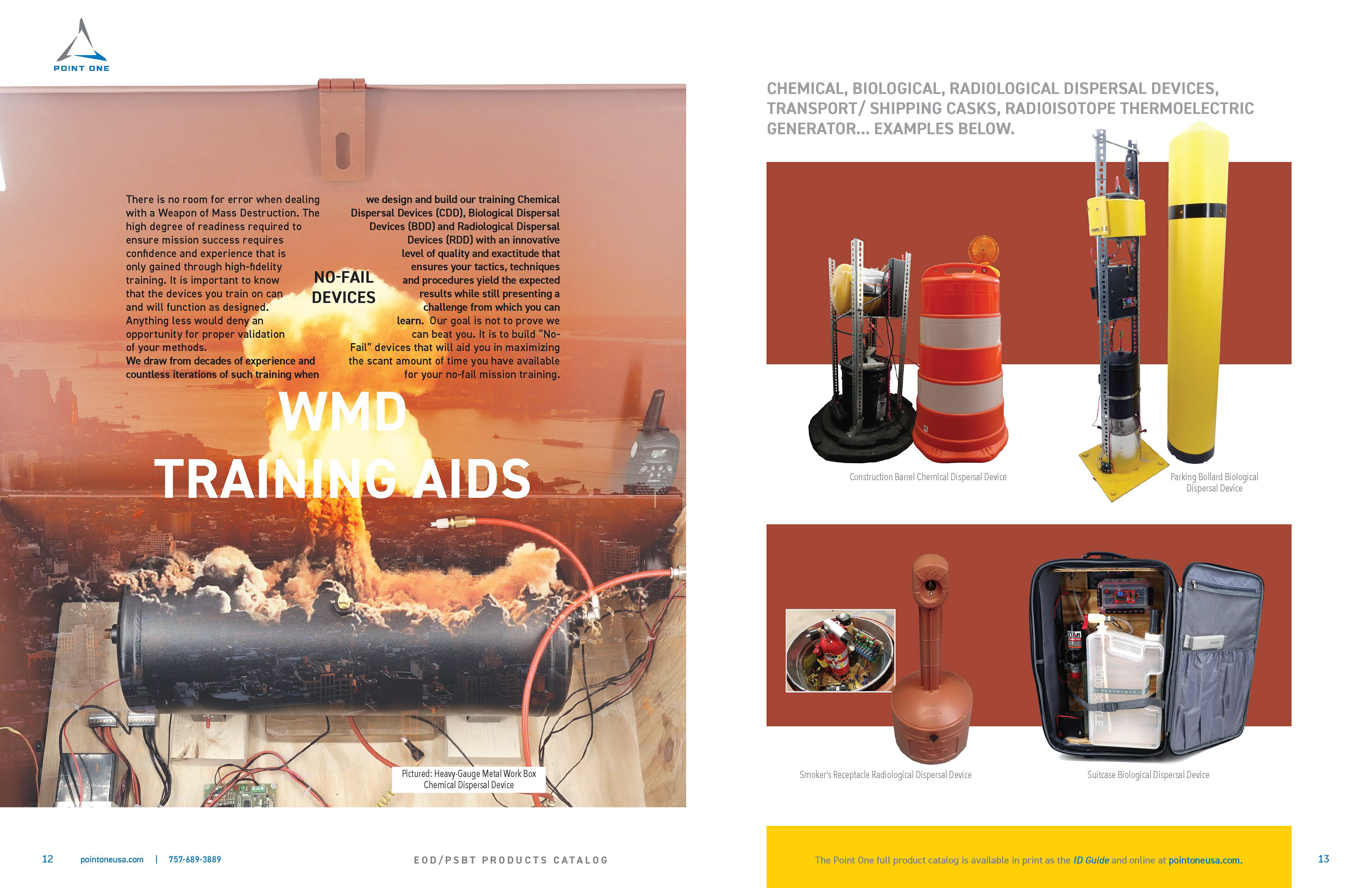 A Point One Product Catalog, inside pages