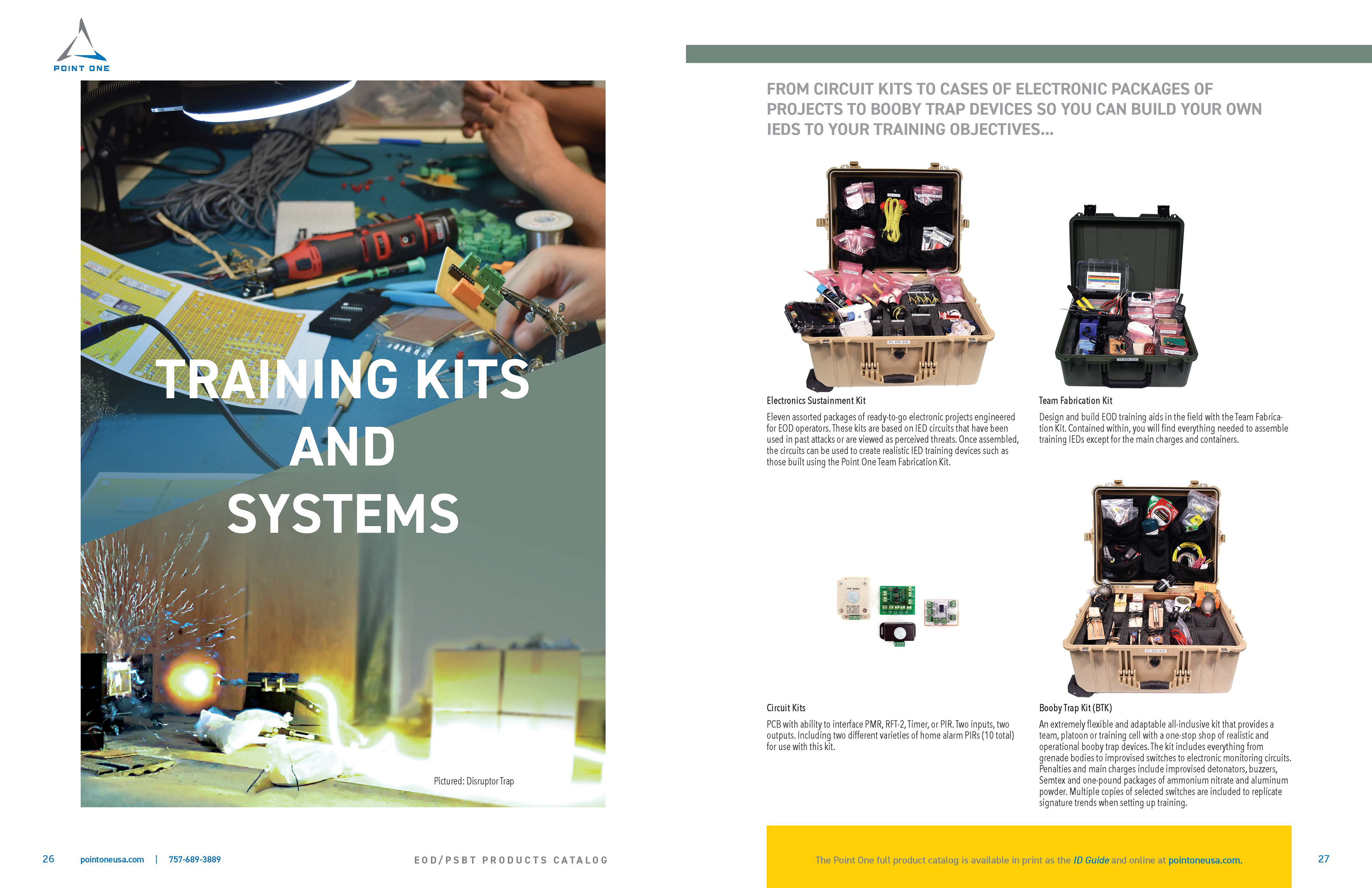 A Point One Product Catalog, inside pages